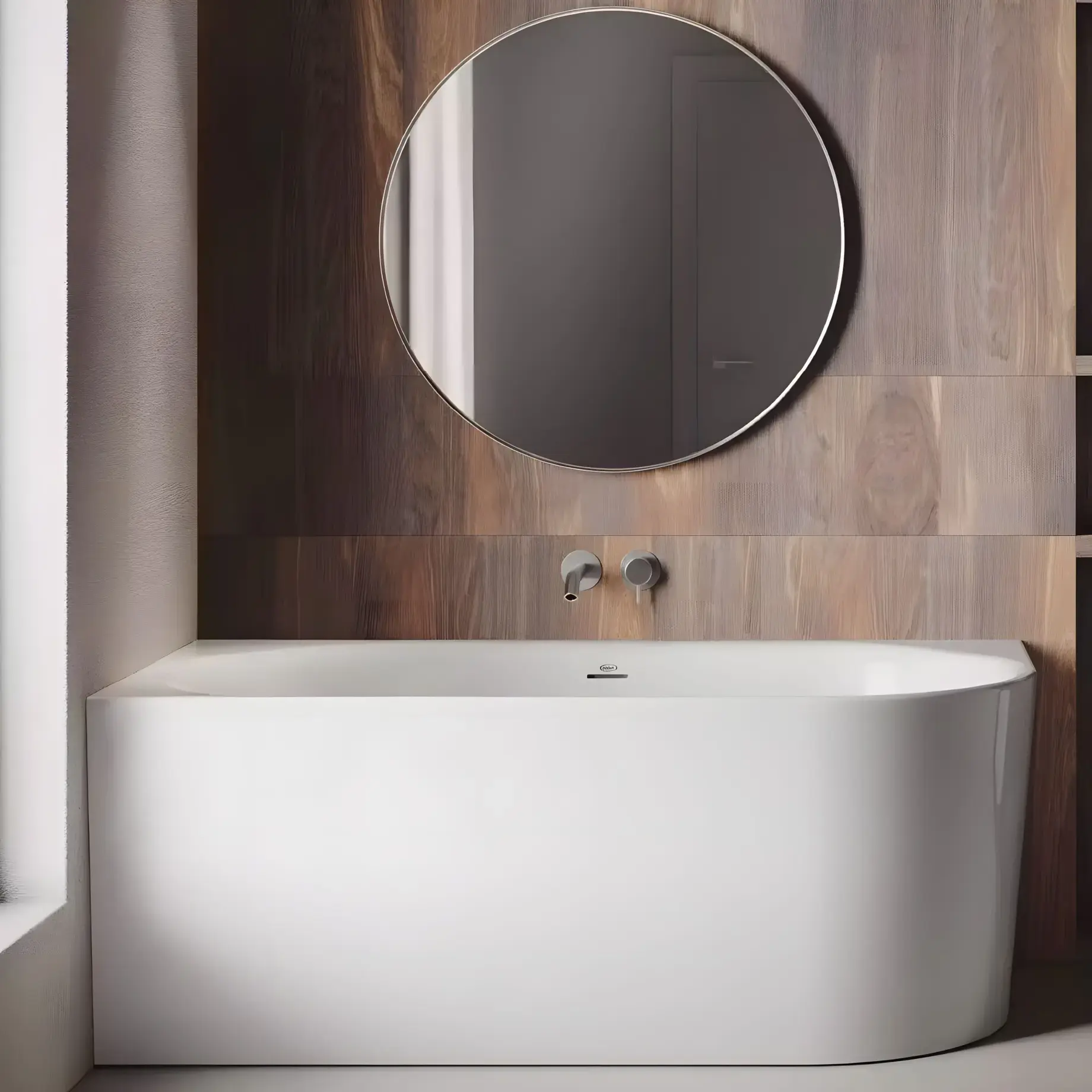 Ванна DALMA лівостороння Jacuzzi DAL00001G00 — вид згори