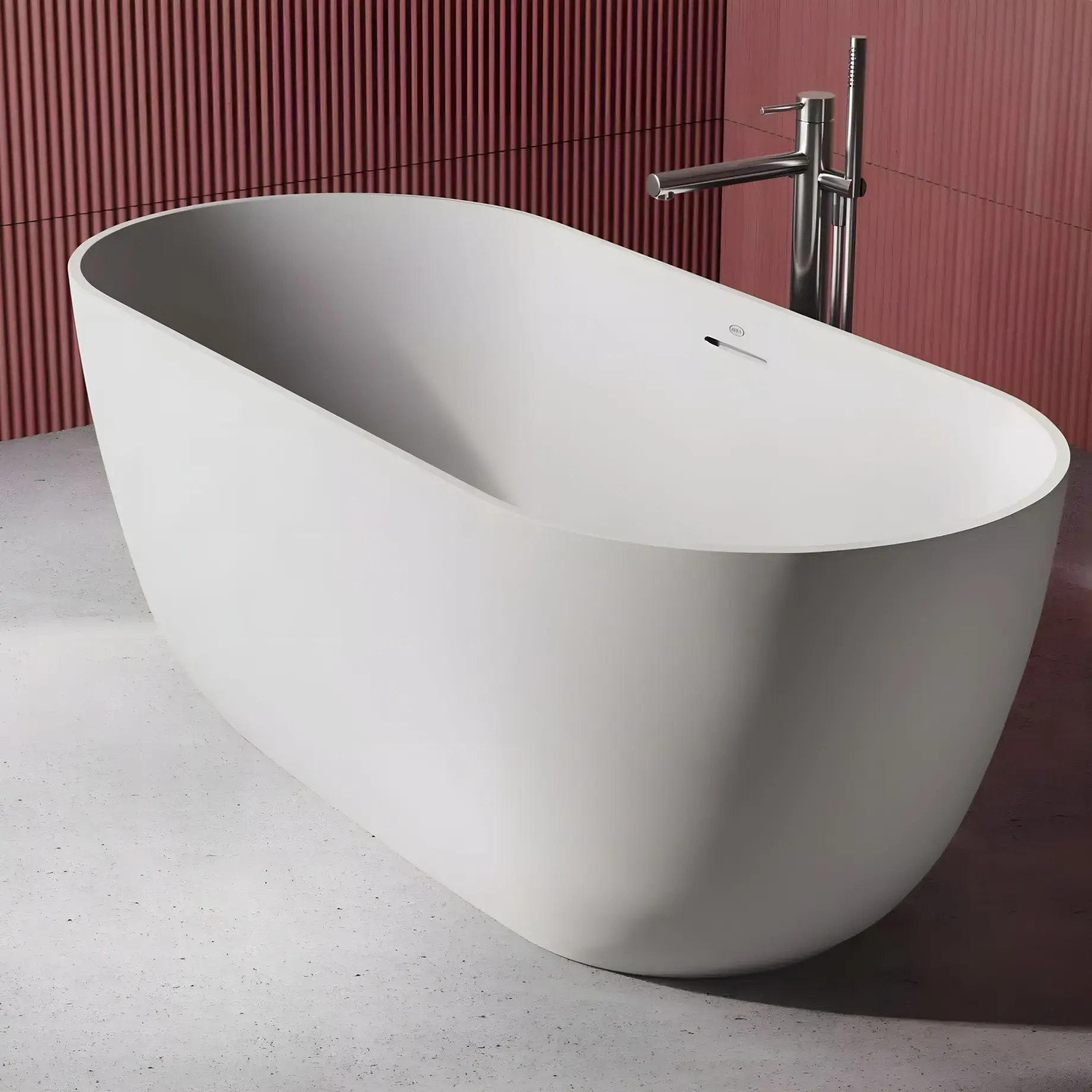 Ванна MOOREA Jacuzzi MRA00000000 — бічний ракурс