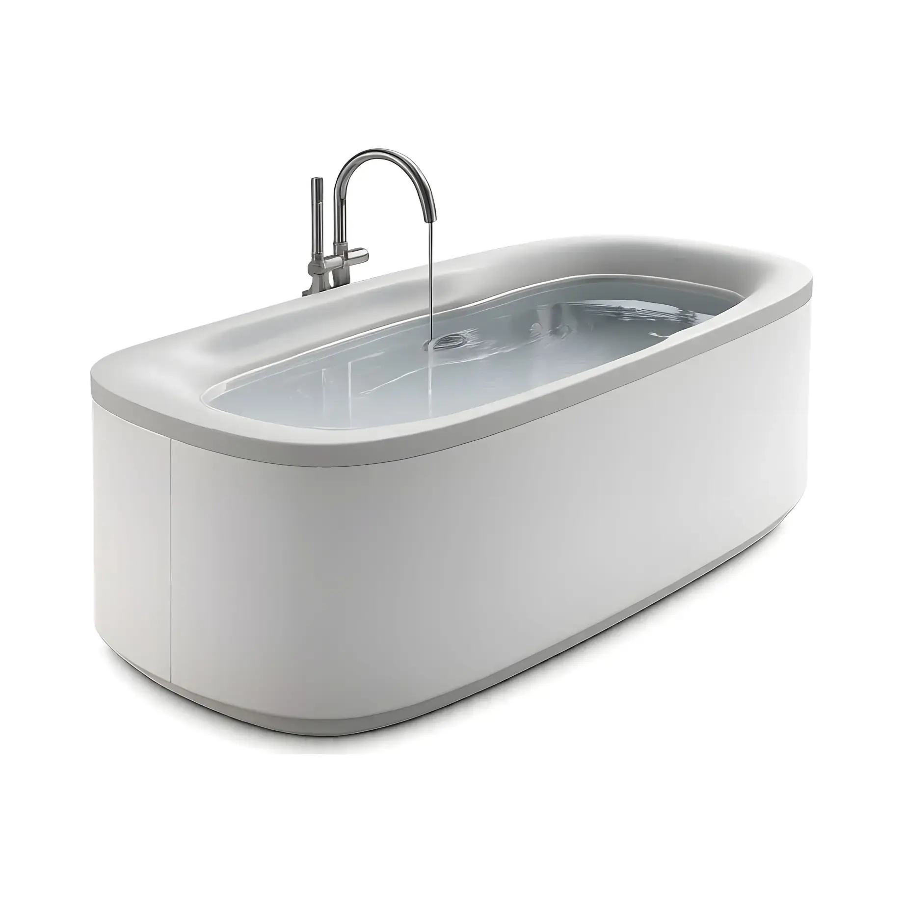 Ванна гідромасажна MUSE Jacuzzi 9F43797A — вид на білому тлі