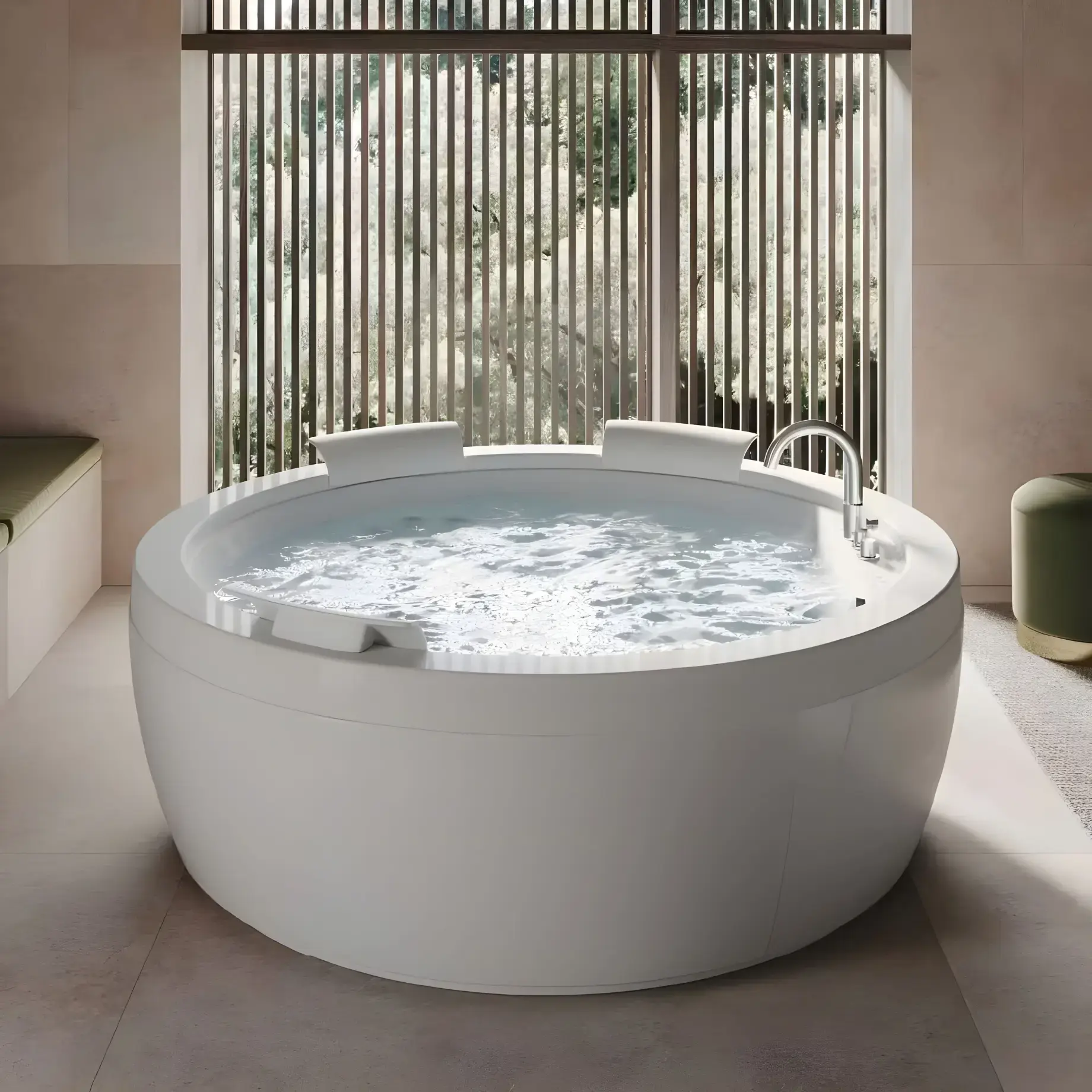 Ванна гідромасажна NOVA Jacuzzi NOV201E0718 — вид спереду