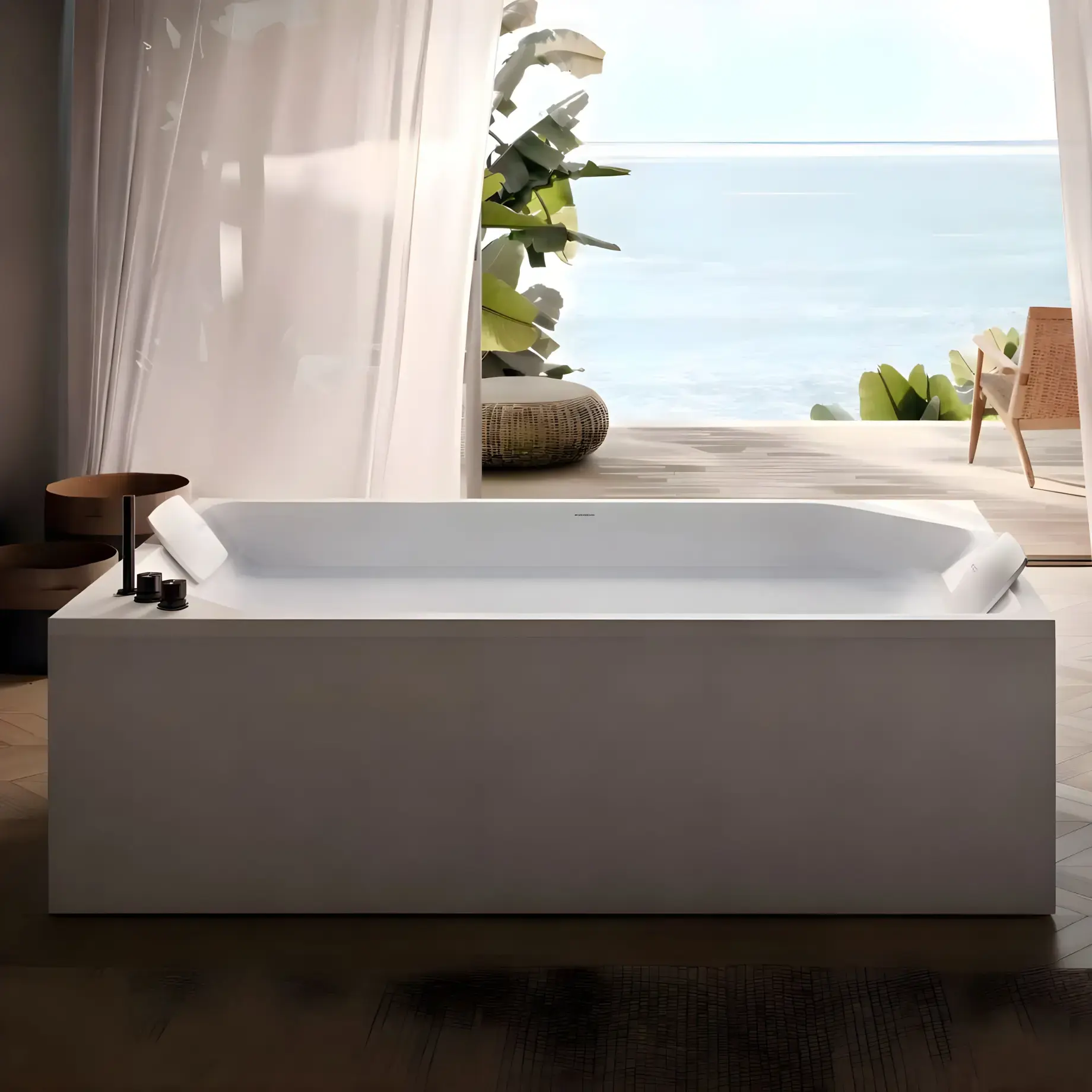 Ванна ONIRA Jacuzzi ONR10100300 + 9440B44A — вид спереду