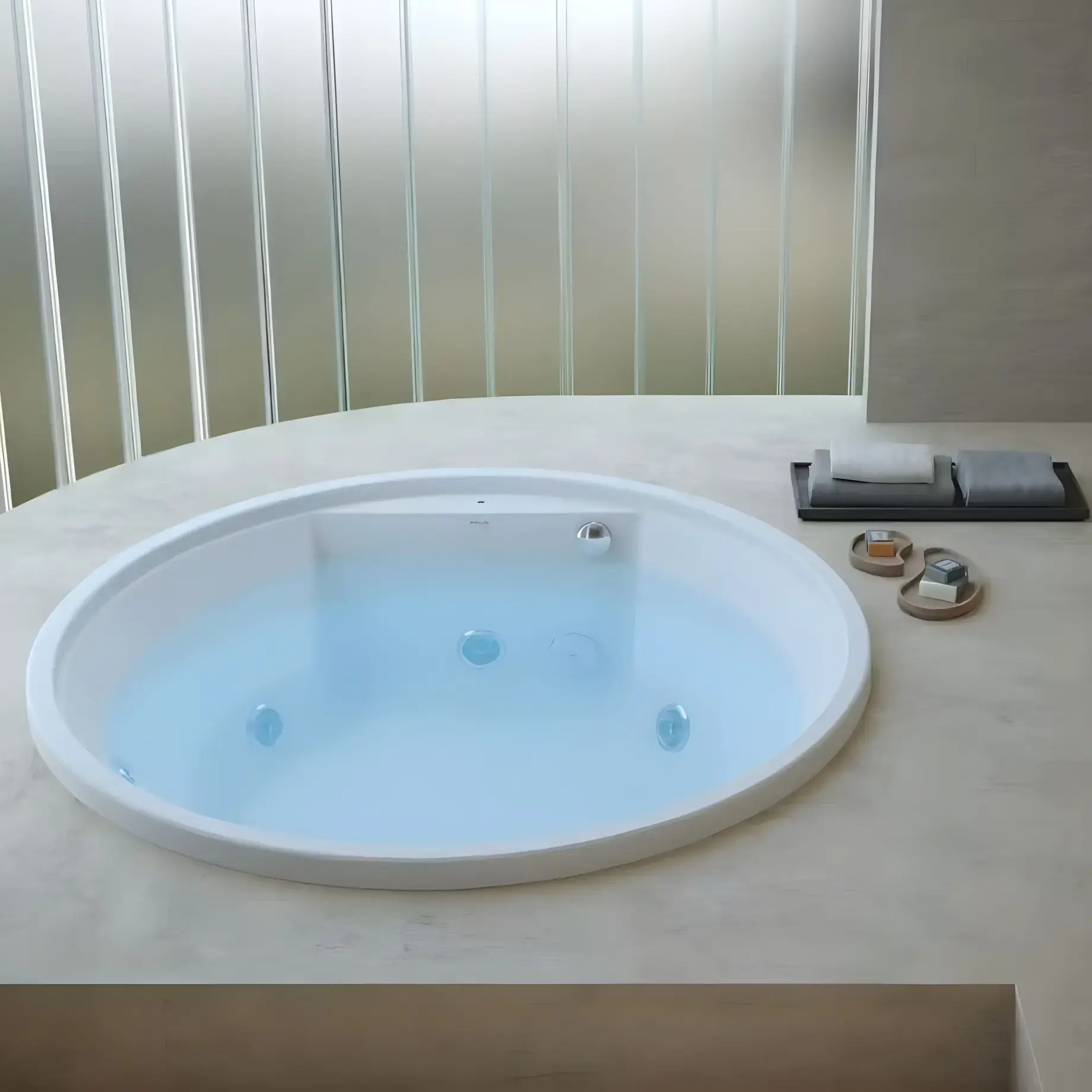 Ванна гідромасажна ROUND 150 Jacuzzi PR0600H0400 — вид згори