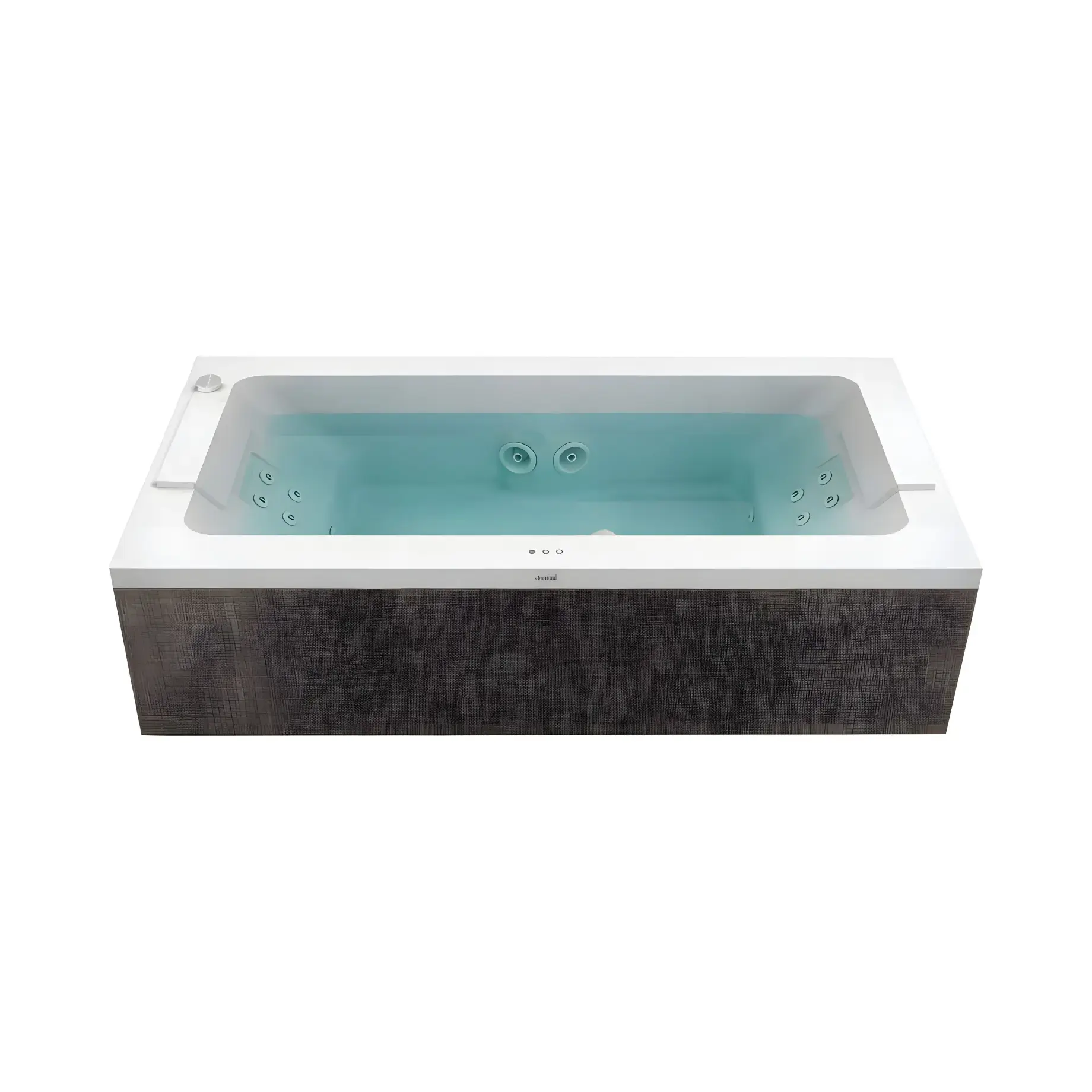 Ванна гідромасажна SHARP DOUBLE Jacuzzi SHA301E0400+ 9440B59A — вид на білому тлі
