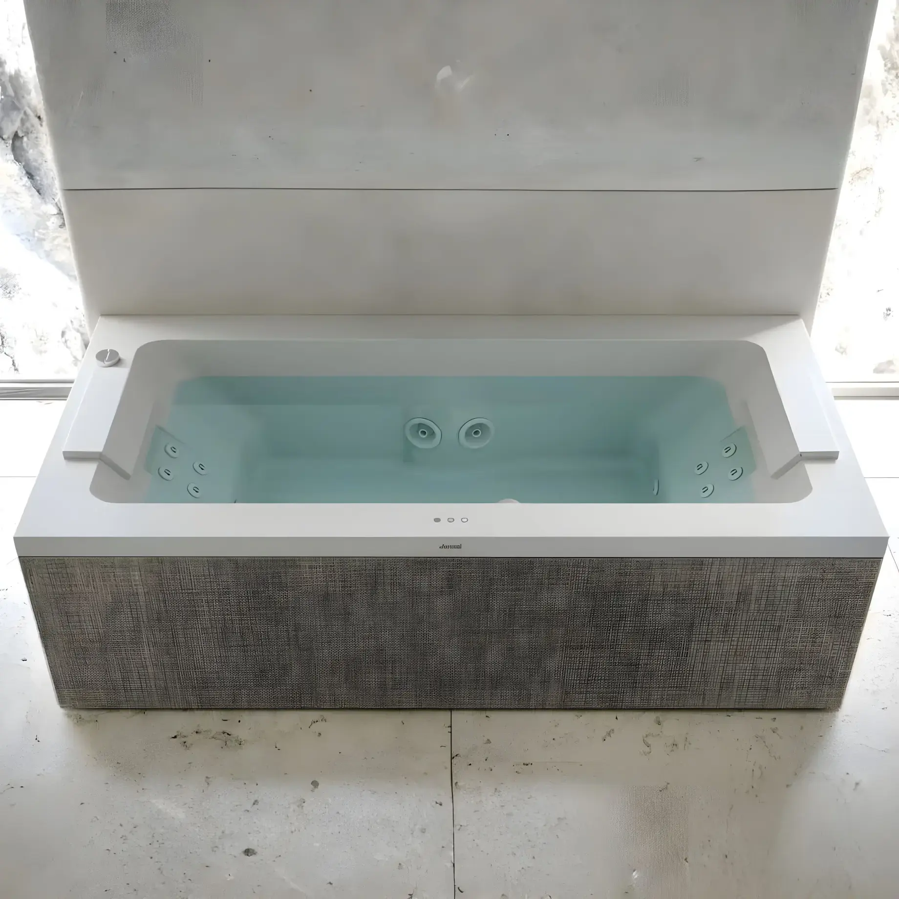 Ванна гідромасажна SHARP DOUBLE Jacuzzi SHA301E0400+ 9440B59A — вид спереду
