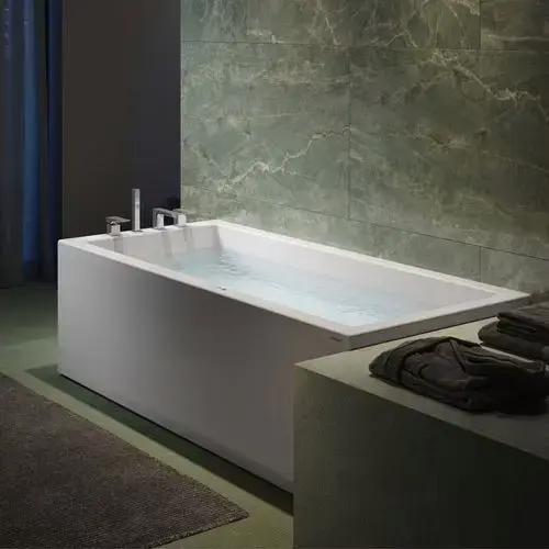 Ванна акрилова гідромасажна Silk Jacuzzi SI0101H2E00+ 9440A19A — бічний ракурс