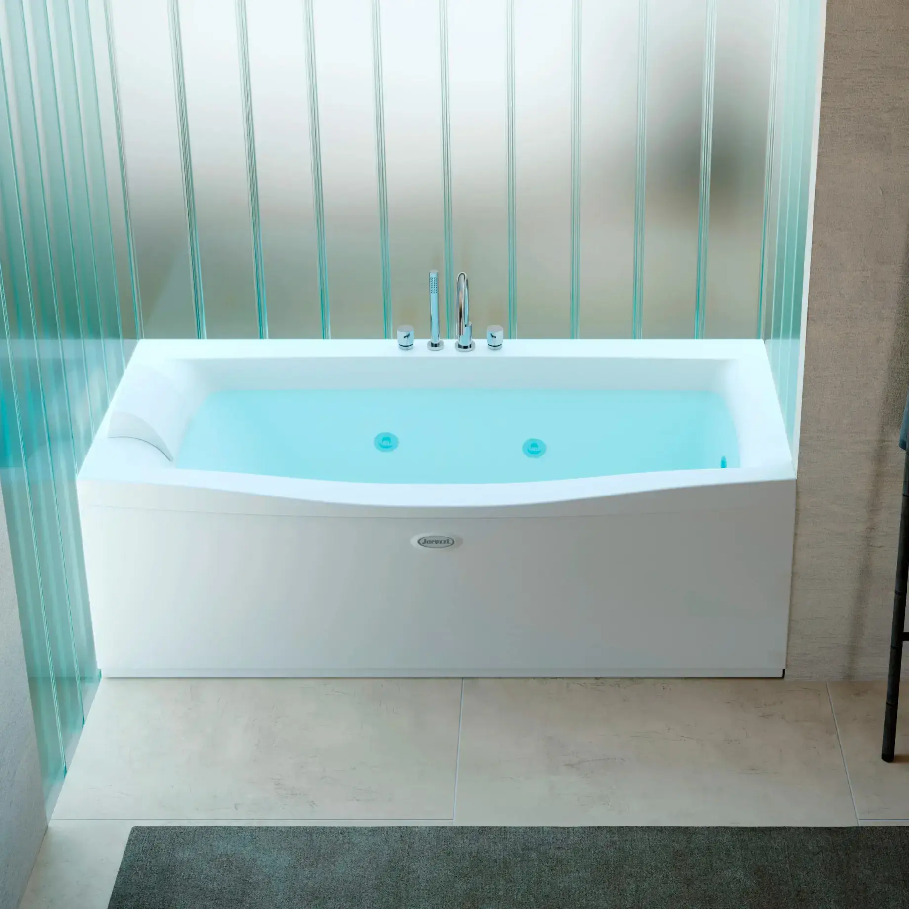 Ванна гідромасажна VERSA Jacuzzi VE010021D12 — вид спереду