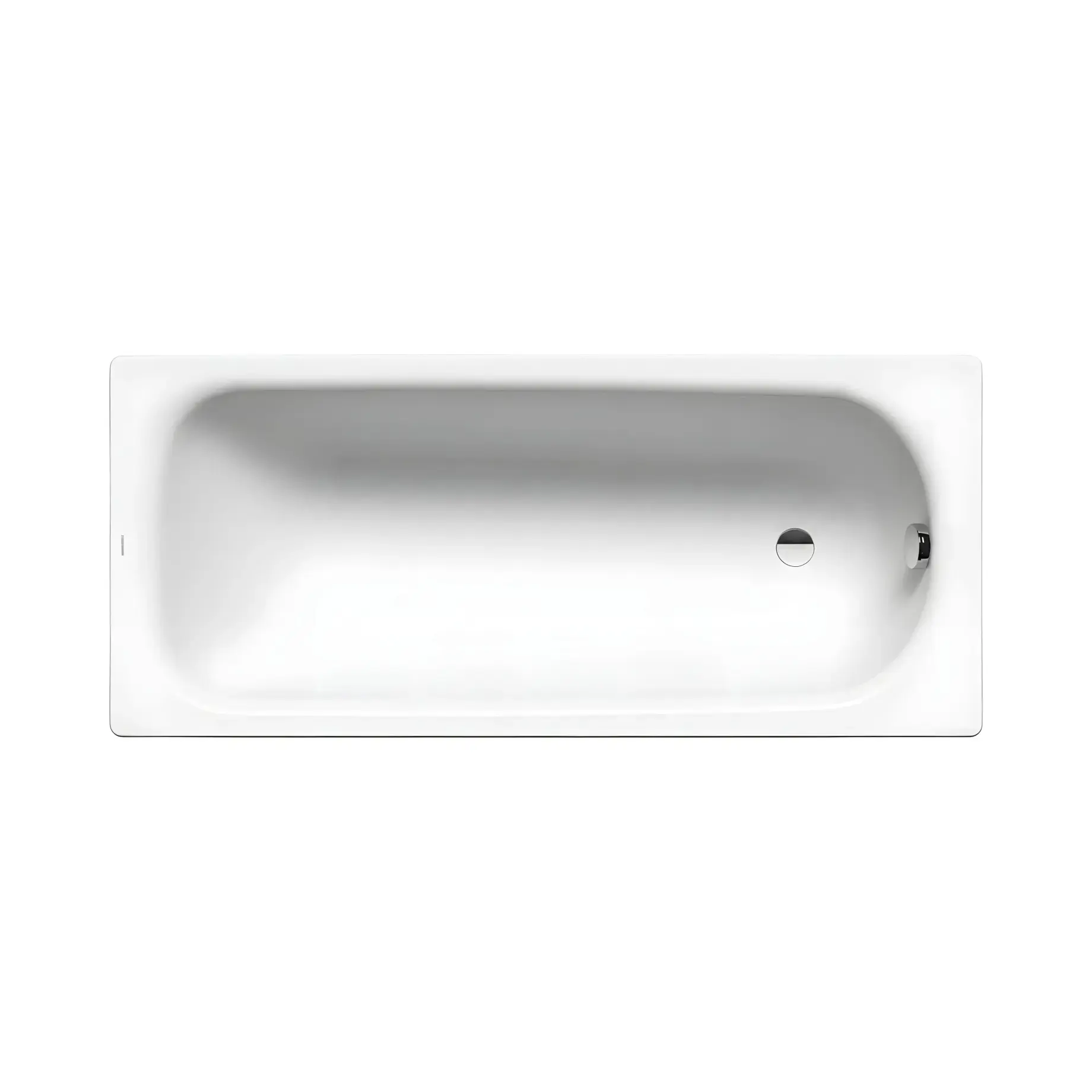 Ванна Saniform Plus Kaldewei 112600010001 White 170 х 75 см — вид на білому тлі