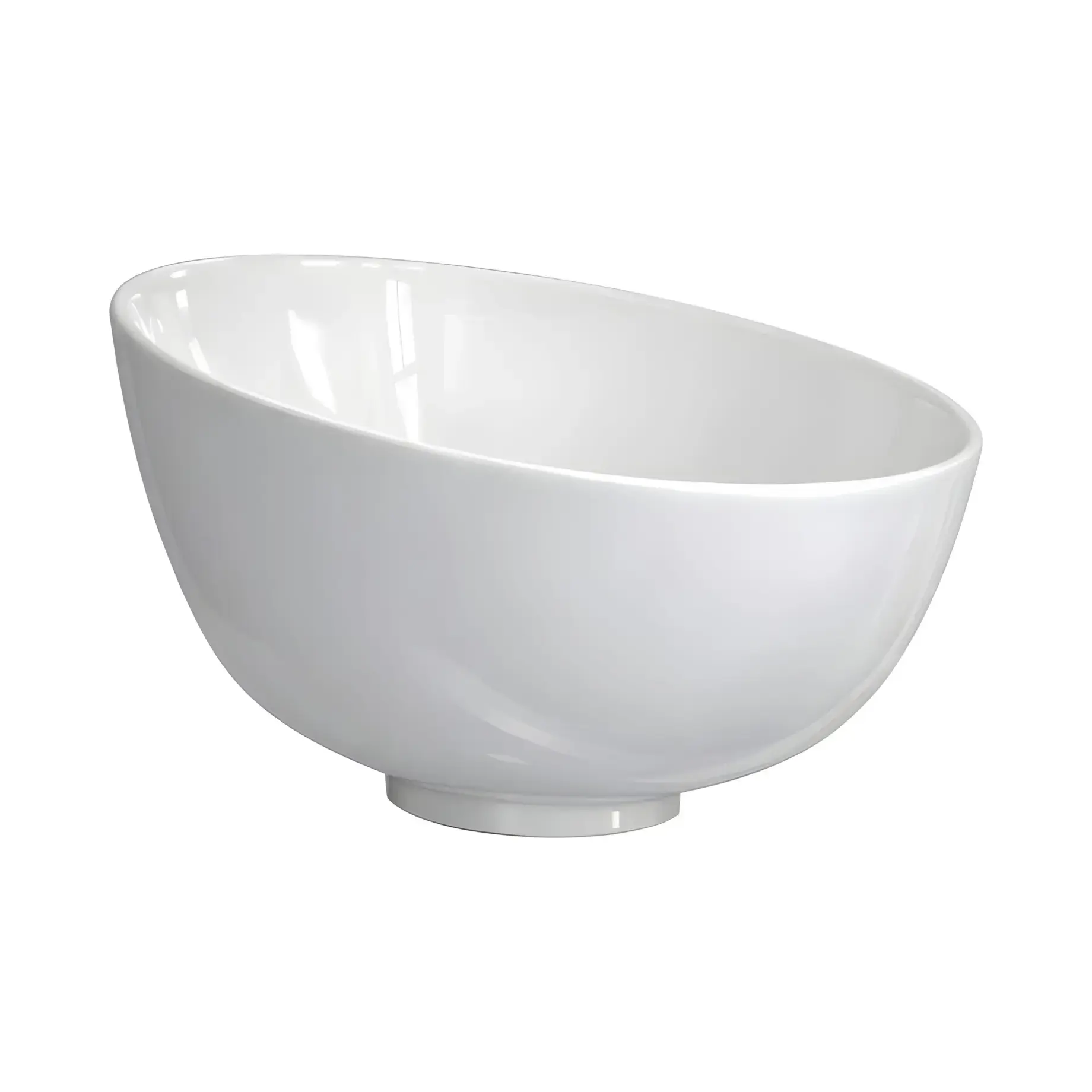 Умивальник Ciotola Kerasan 4304 01 Glossy White 46 х 46 см — вид на білому тлі