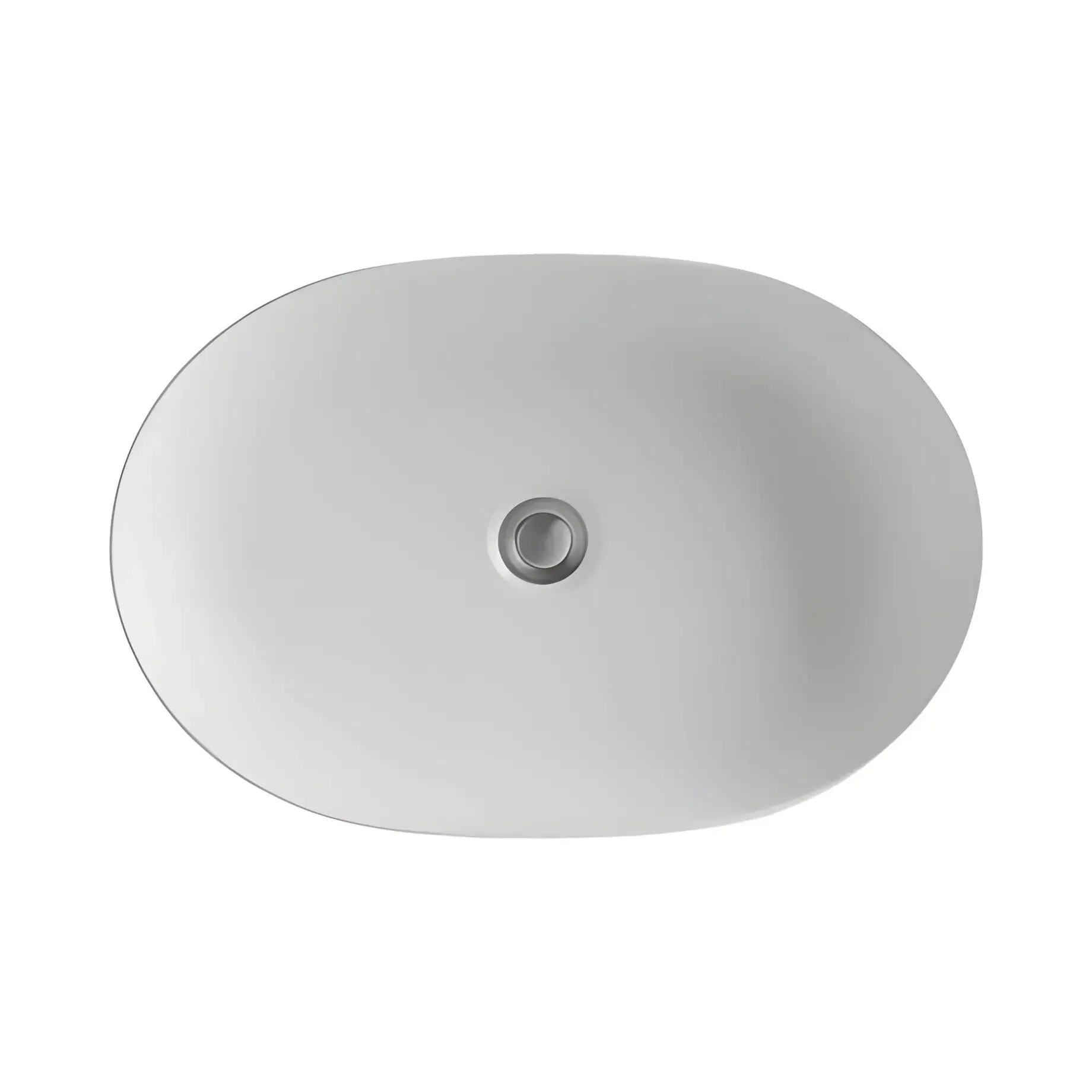 Умивальник Nolita Kerasan 5343 01 Glossy White — бічний ракурс