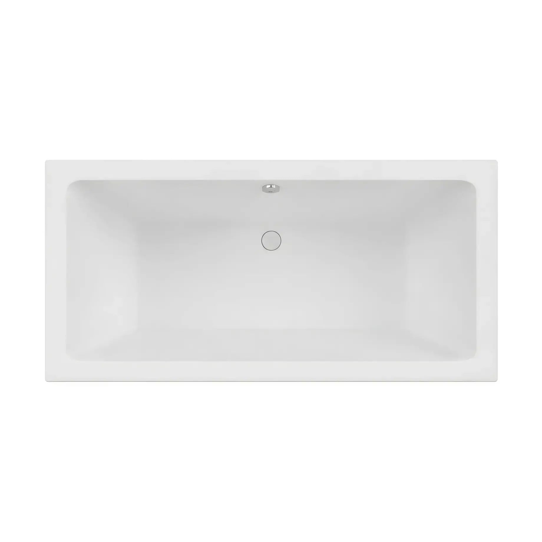 Ванна Lugano Fit Knief 0400012-WM White Matt 180 х 80 см — вид на білому тлі