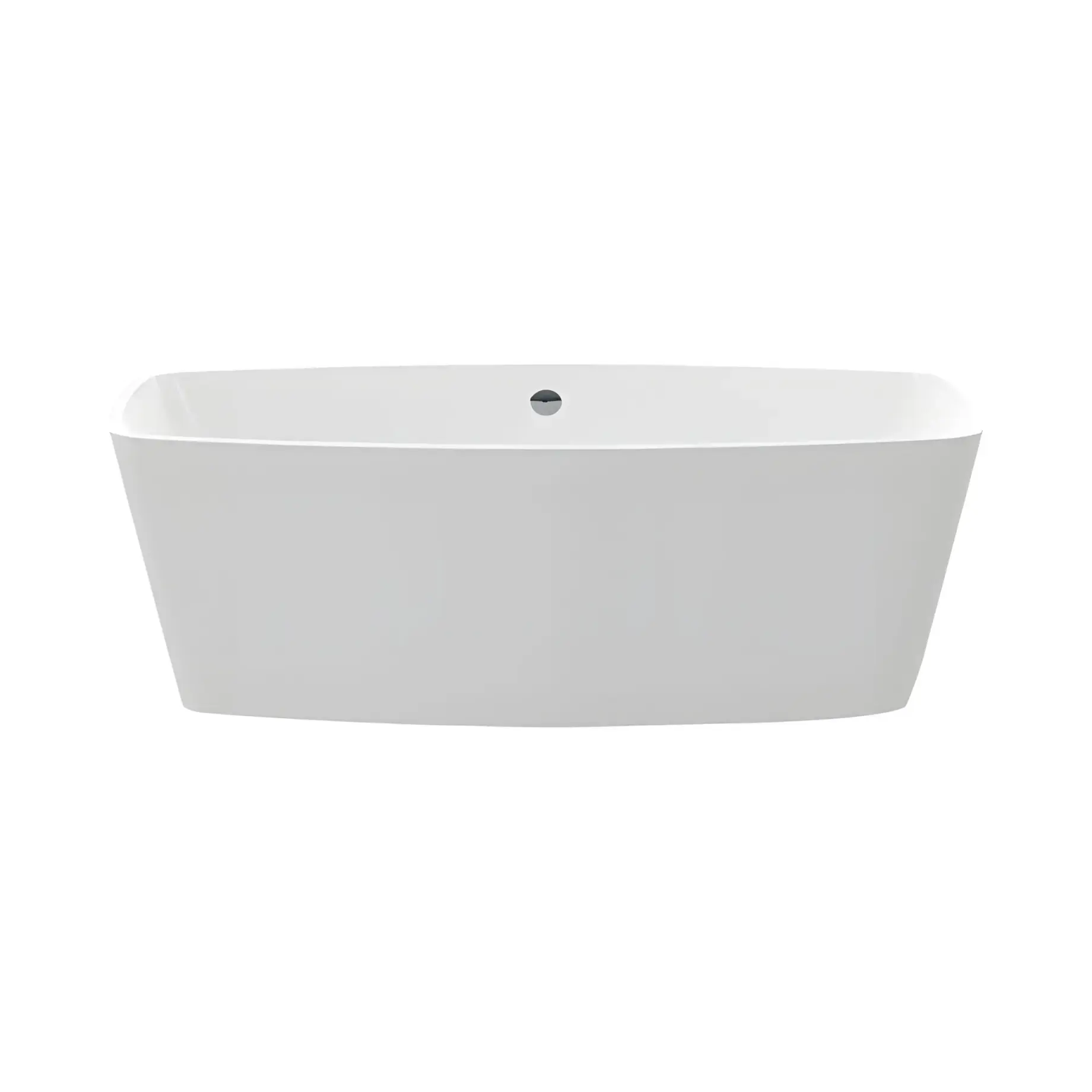 Ванна Cube Knief 0100-084-WG Glossy White — вид на білому тлі