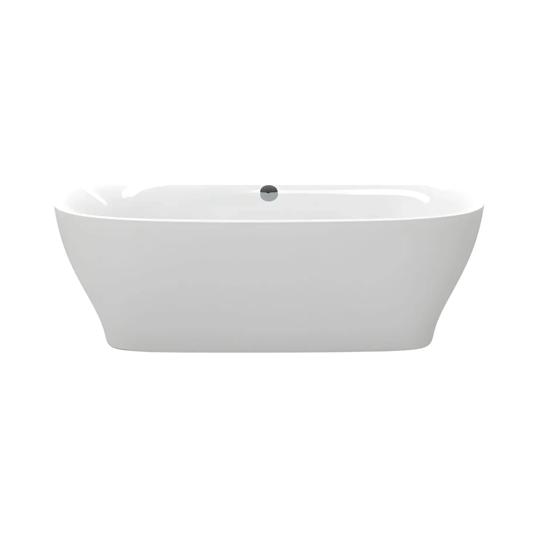 Ванна Dream Knief 0100-051-WG Glossy White 180 х 80 см — вид на білому тлі