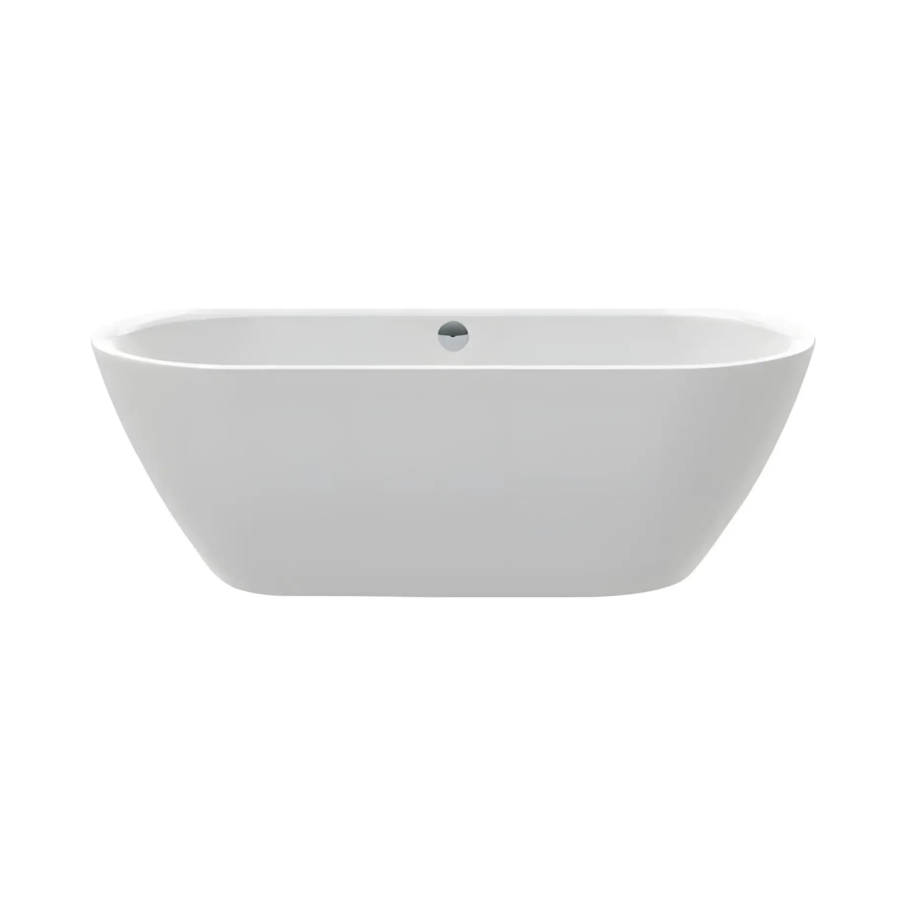Ванна Form Knief 0100-087-WG Glossy White 190 х 89.5 см — вид на білому тлі