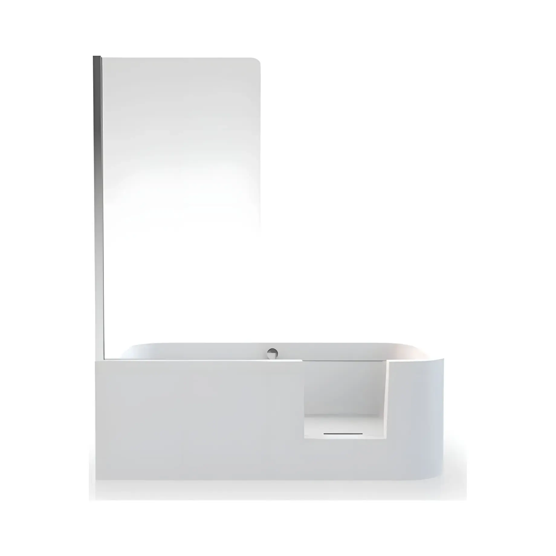 Ванна GO! R Knief 0100-044-WG Glossy White — вид згори
