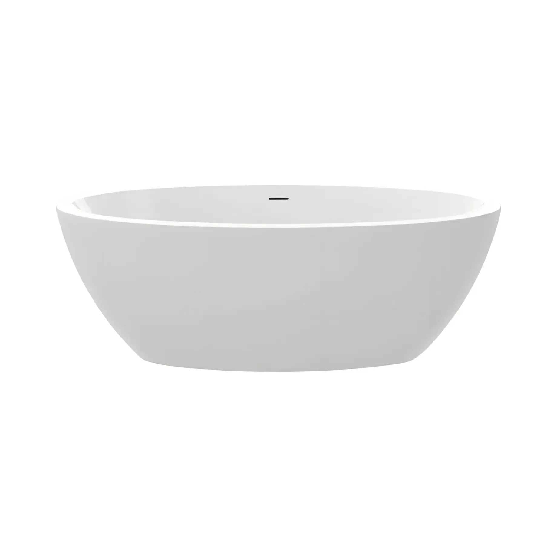 Ванна Loom XS Knief 0100-258-WG Glossy White 170 х 85 см — вид на білому тлі