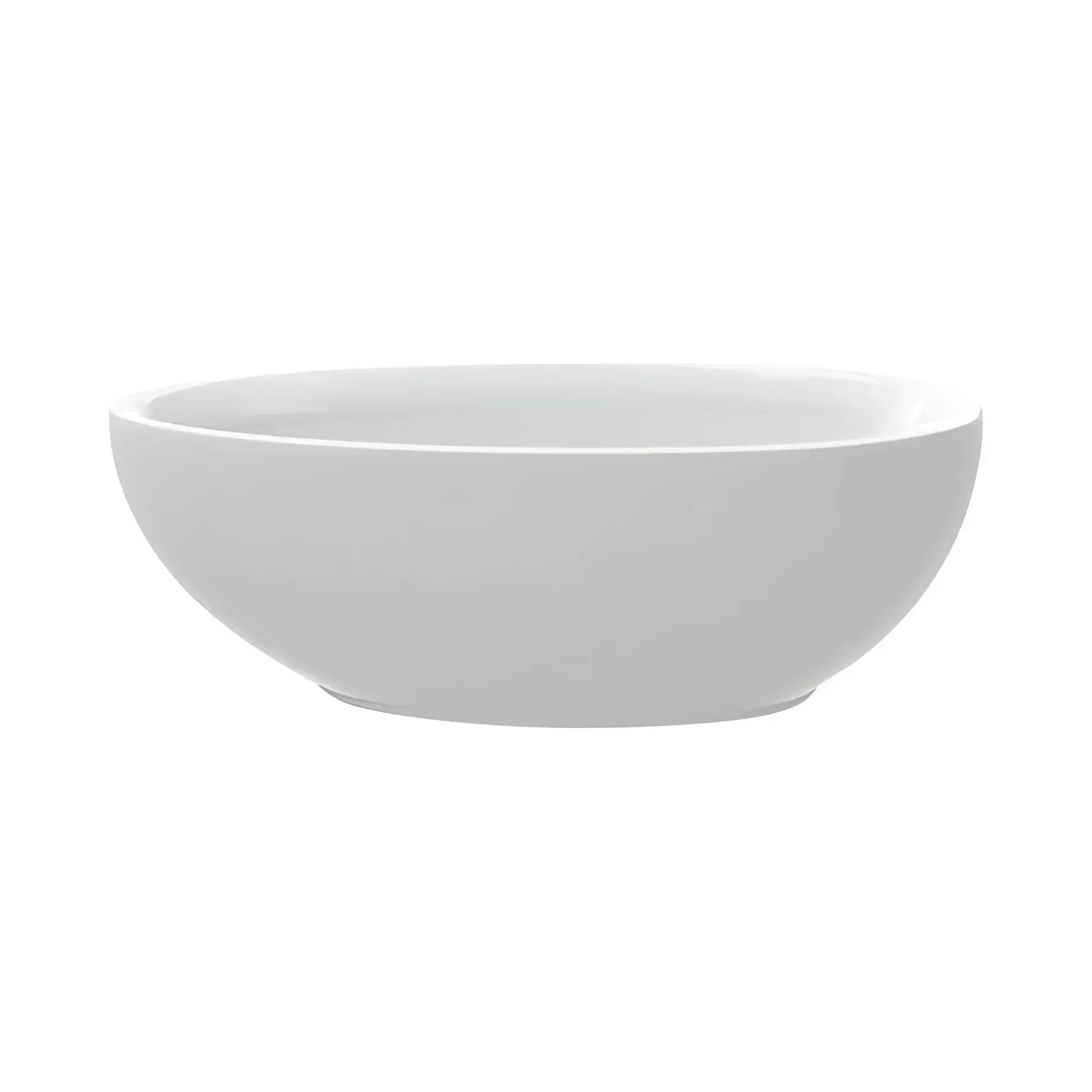 Ванна Lounge Knief 0100-289-WM Matt White 185 х 94.5 см — вид на білому тлі