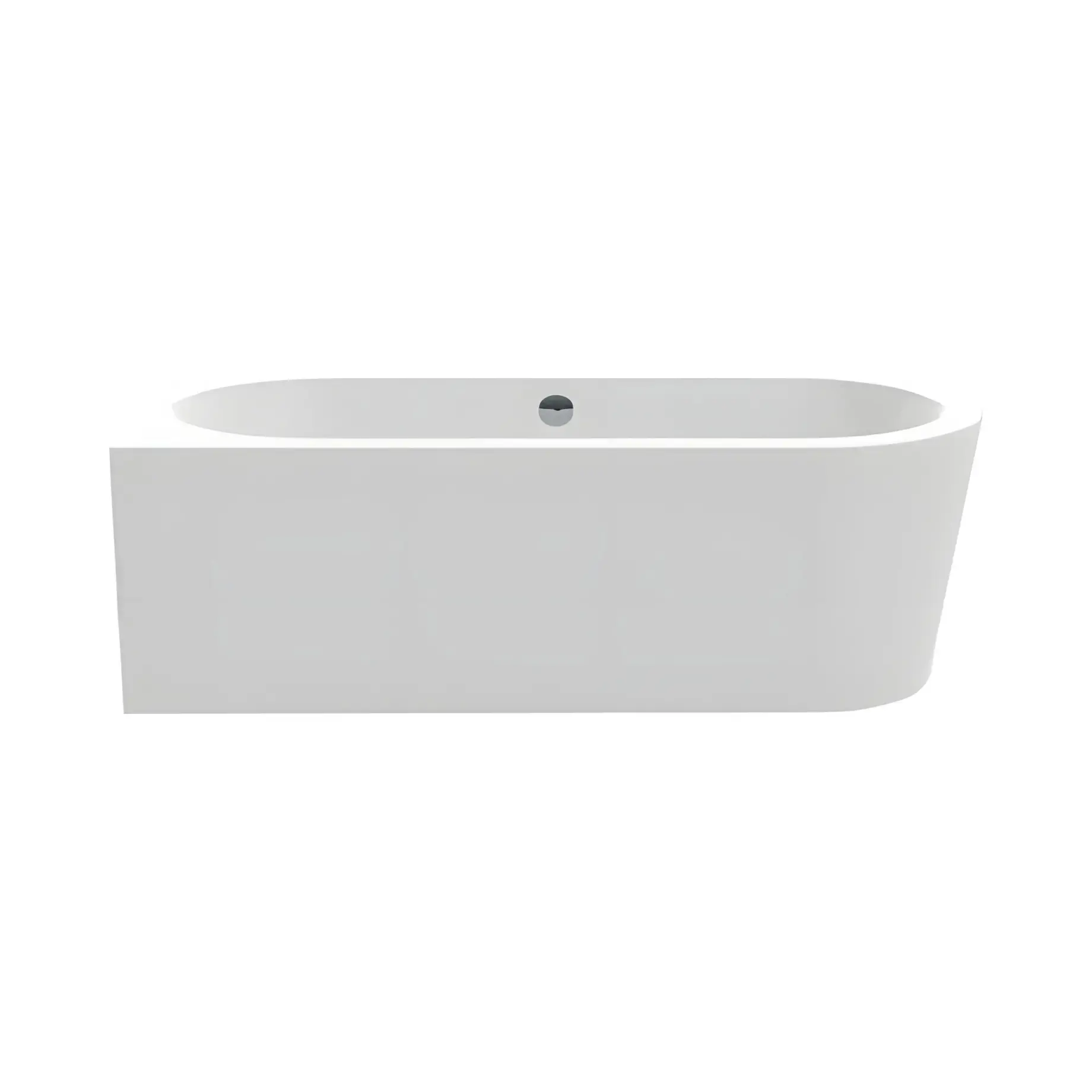 Ванна Wall Corner R Knief 0100-077-R-WG Glossy White 178 х 78 см — вид на білому тлі