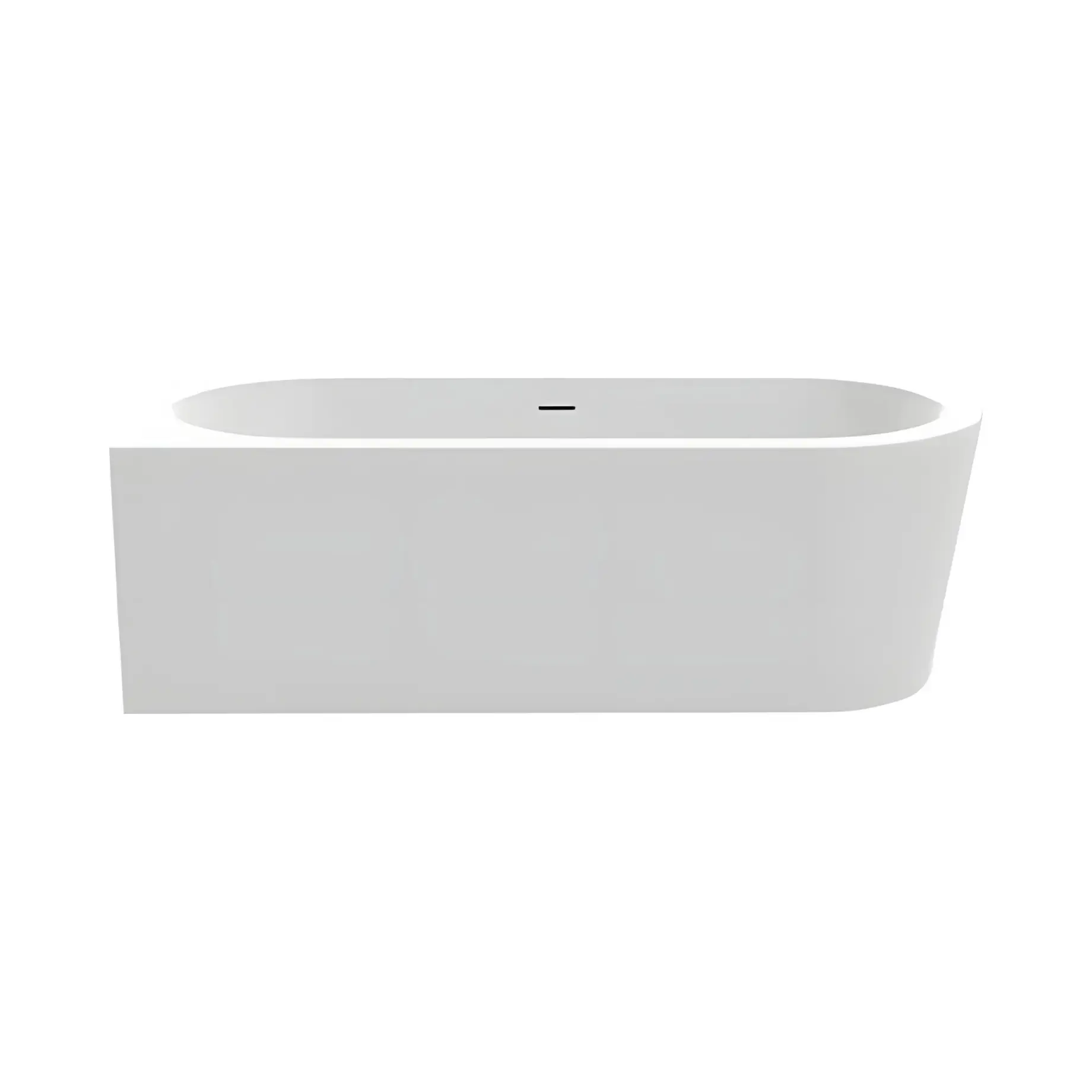 Ванна Wall Corner R Knief 0100-277-R-WG Glossy White 178 х 78 см — вид на білому тлі