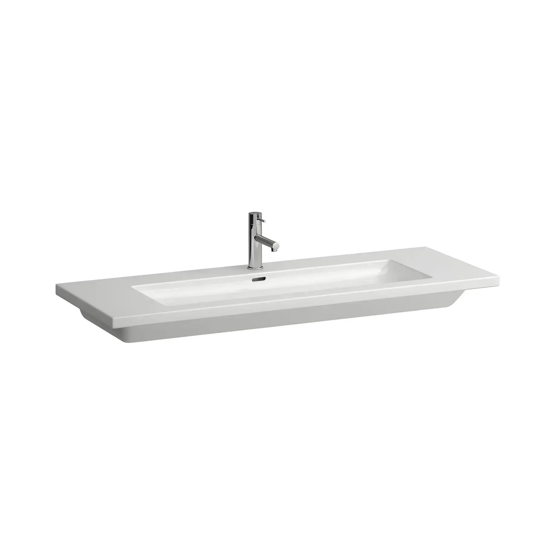 Умивальник Living Laufen H8164360001041 White 130 х 48 см — вид на білому тлі