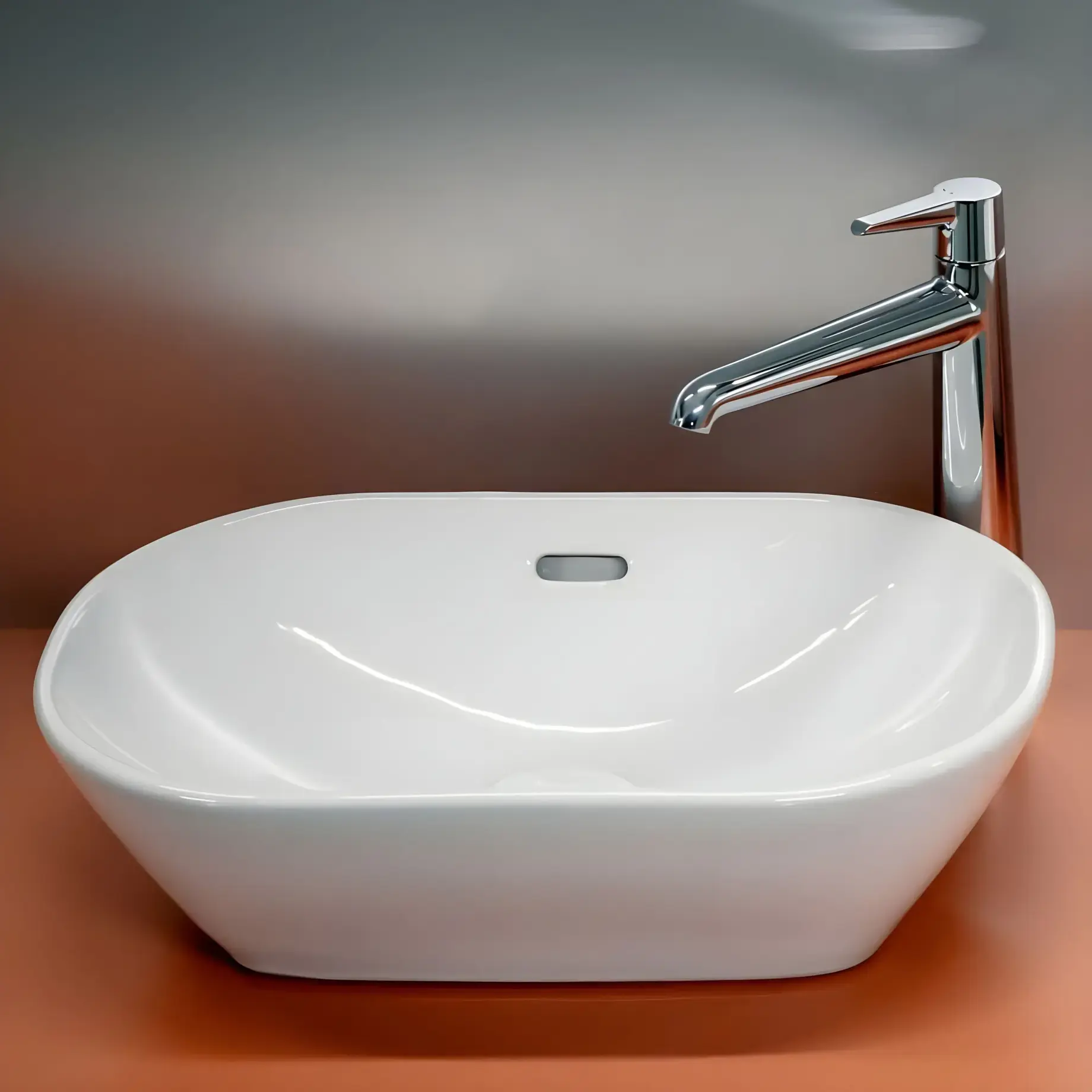 Умивальник Lua Laufen H8120830001091 — бічний ракурс