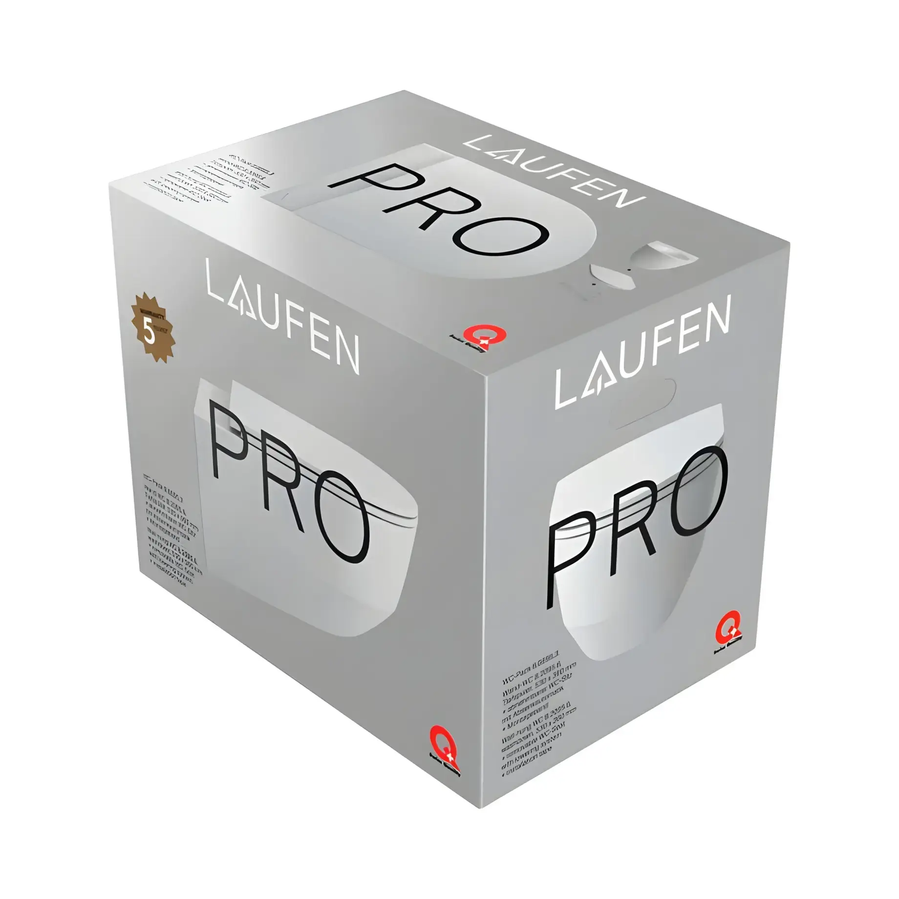 Унітаз підвісний Pro Laufen H8669530000001 — деталь крупним планом