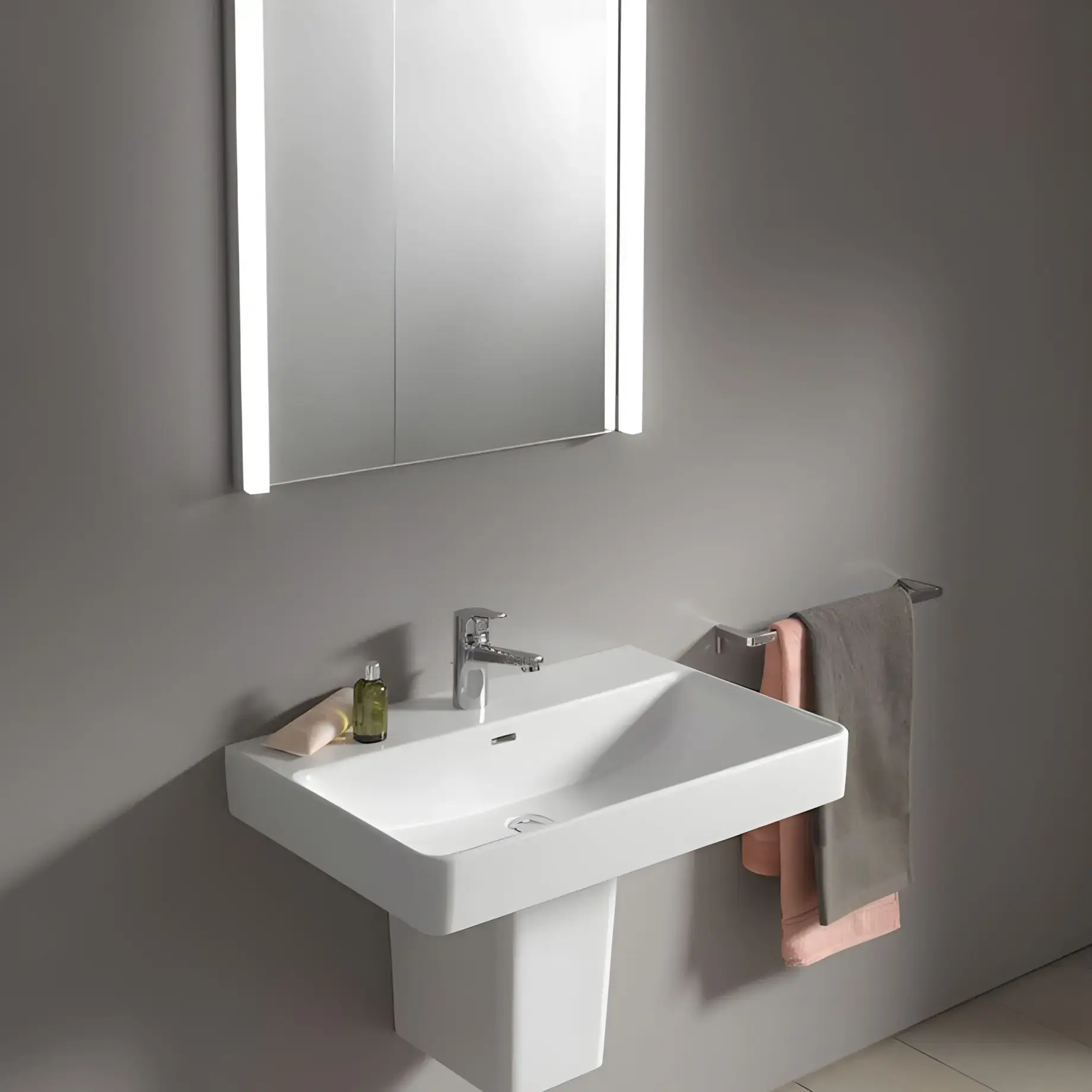 Умивальник Pro S Laufen H8189590001041 — бічний ракурс