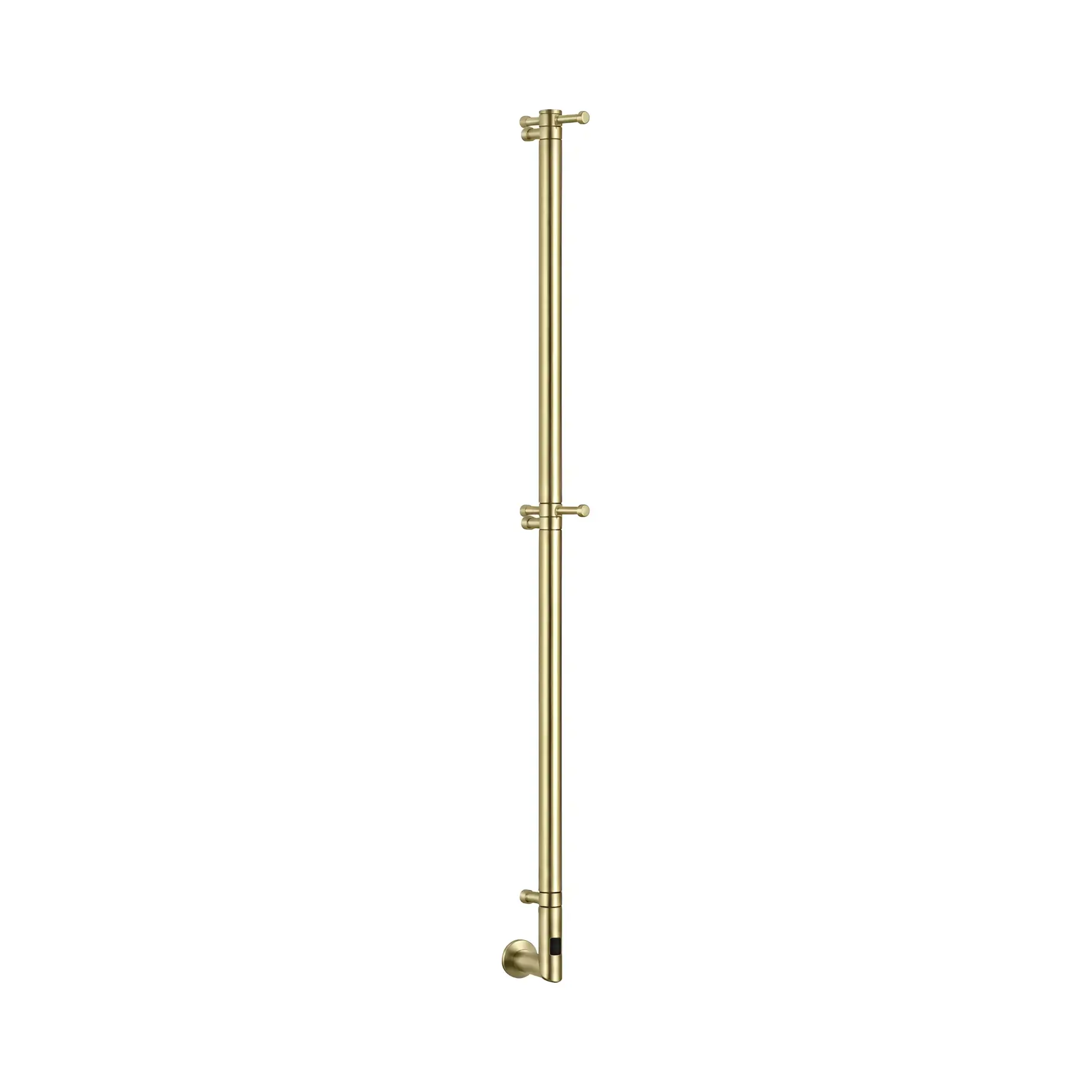 Сушка для рушників електрична Arcobaleno 616/X/L Margaroli 616/X/L BRUSHED BRASS PVD — вид на білому тлі