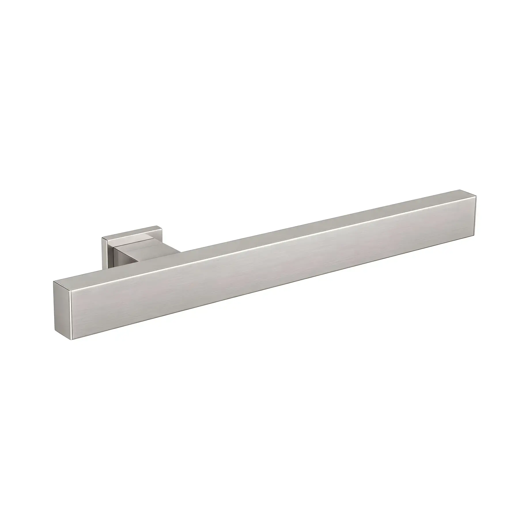 Сушка для рушників електрична Panorama 682 Margaroli 682 BN Brushed Nickel — вид на білому тлі