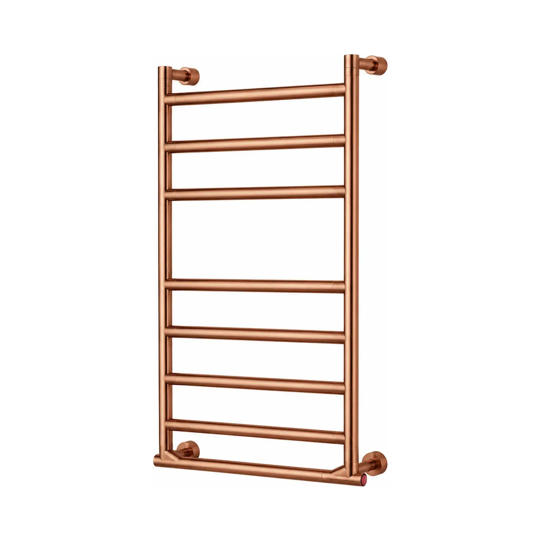 Сушка для рушників електрична Sereno 574/8/S Margaroli 574/8/S Brushed Copper — вид на білому тлі