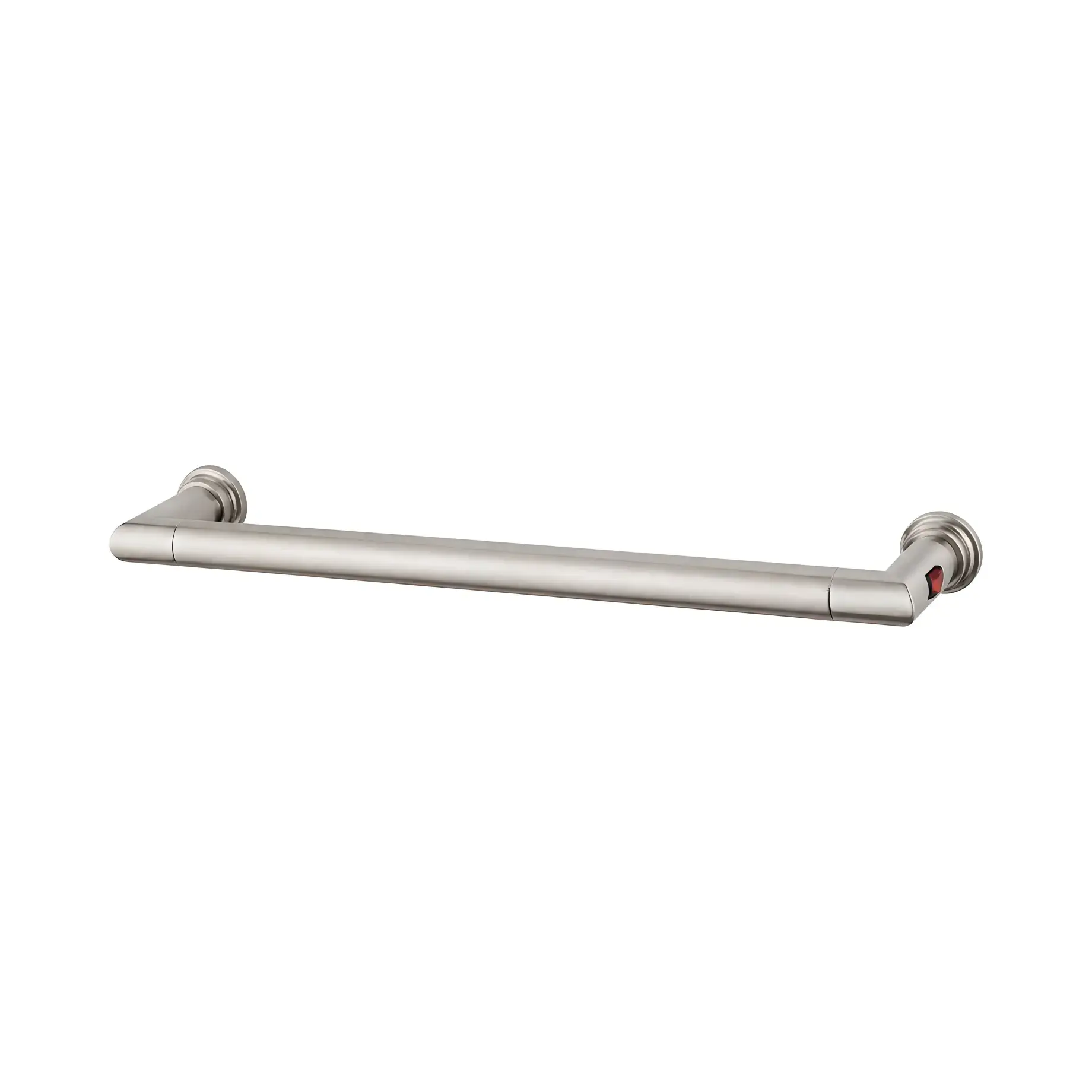 Сушка для рушників електрична Sereno 621 Margaroli 621 BN Brushed Nickel — вид на білому тлі