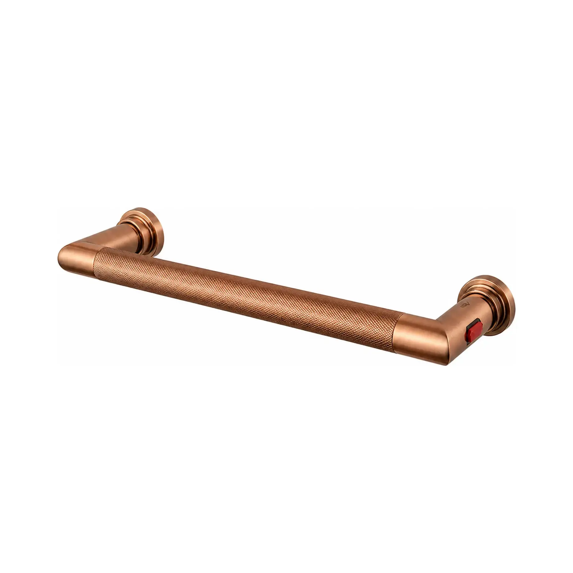 Сушка для рушників електрична Sereno 621/G Margaroli 621/G Brushed Copper Brushed Copper — вид на білому тлі
