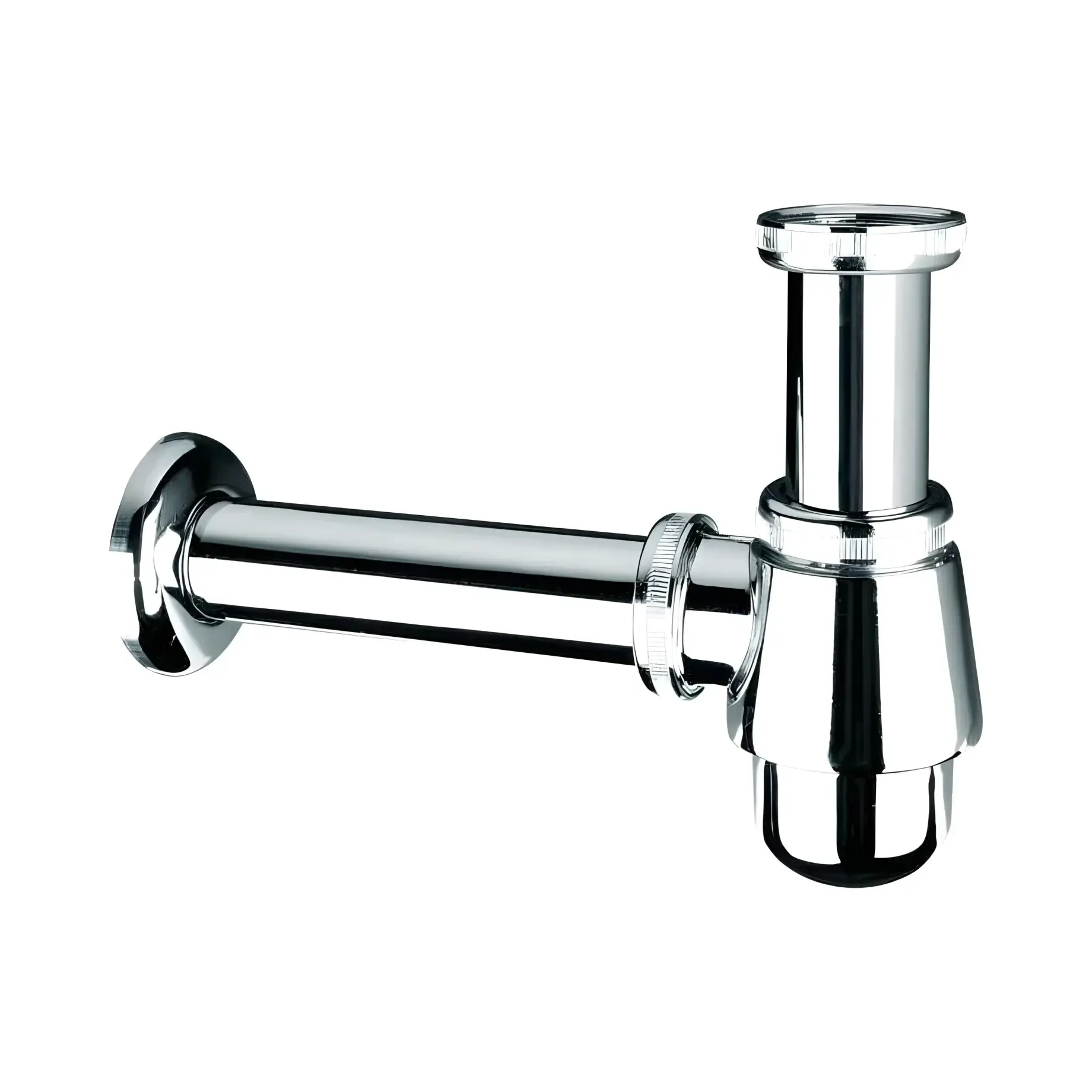 Сифон для умивальника McALPINE 220CB — вид на білому тлі
