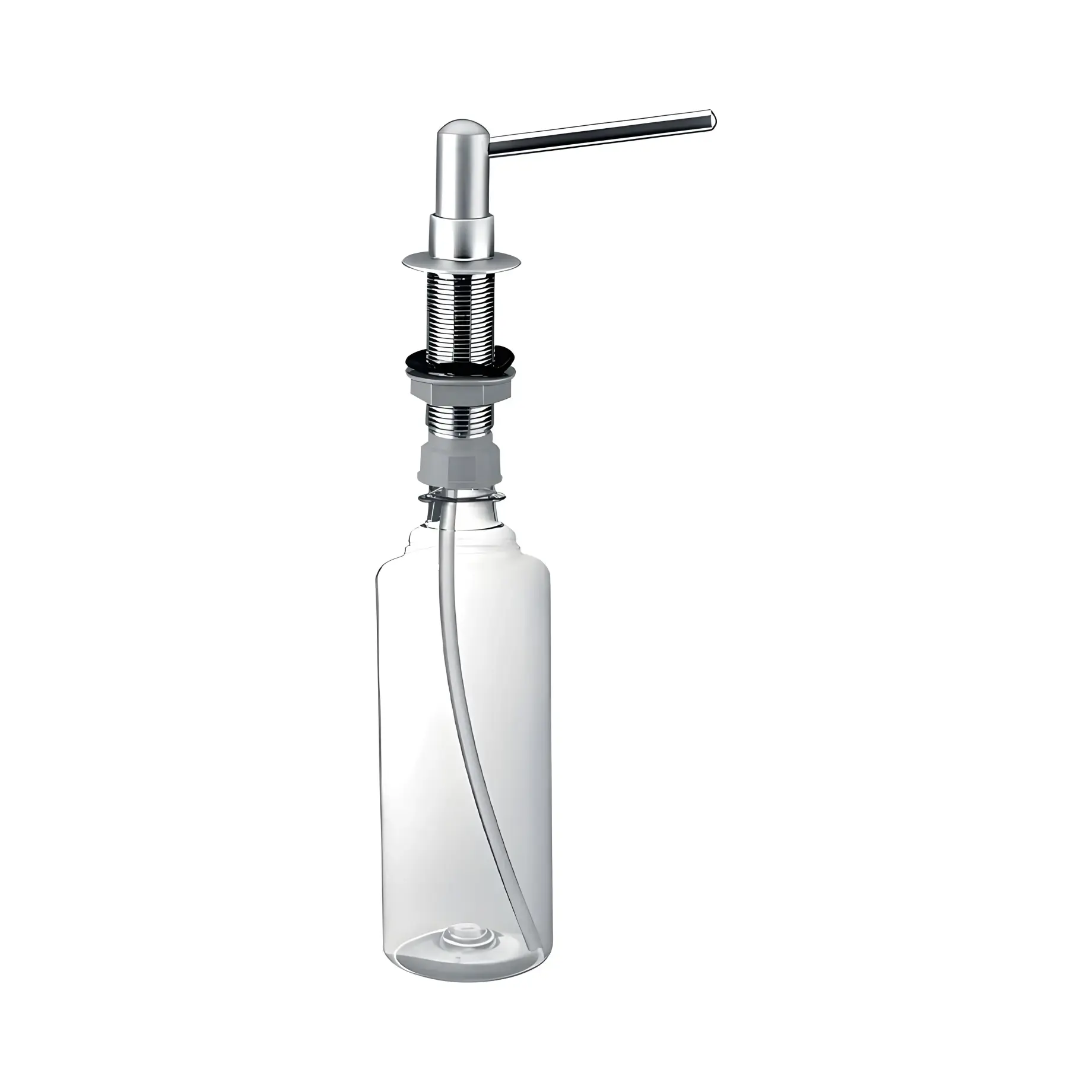 Дозатор миючих засобів McALPINE HC20-CPB Chrome — вид на білому тлі