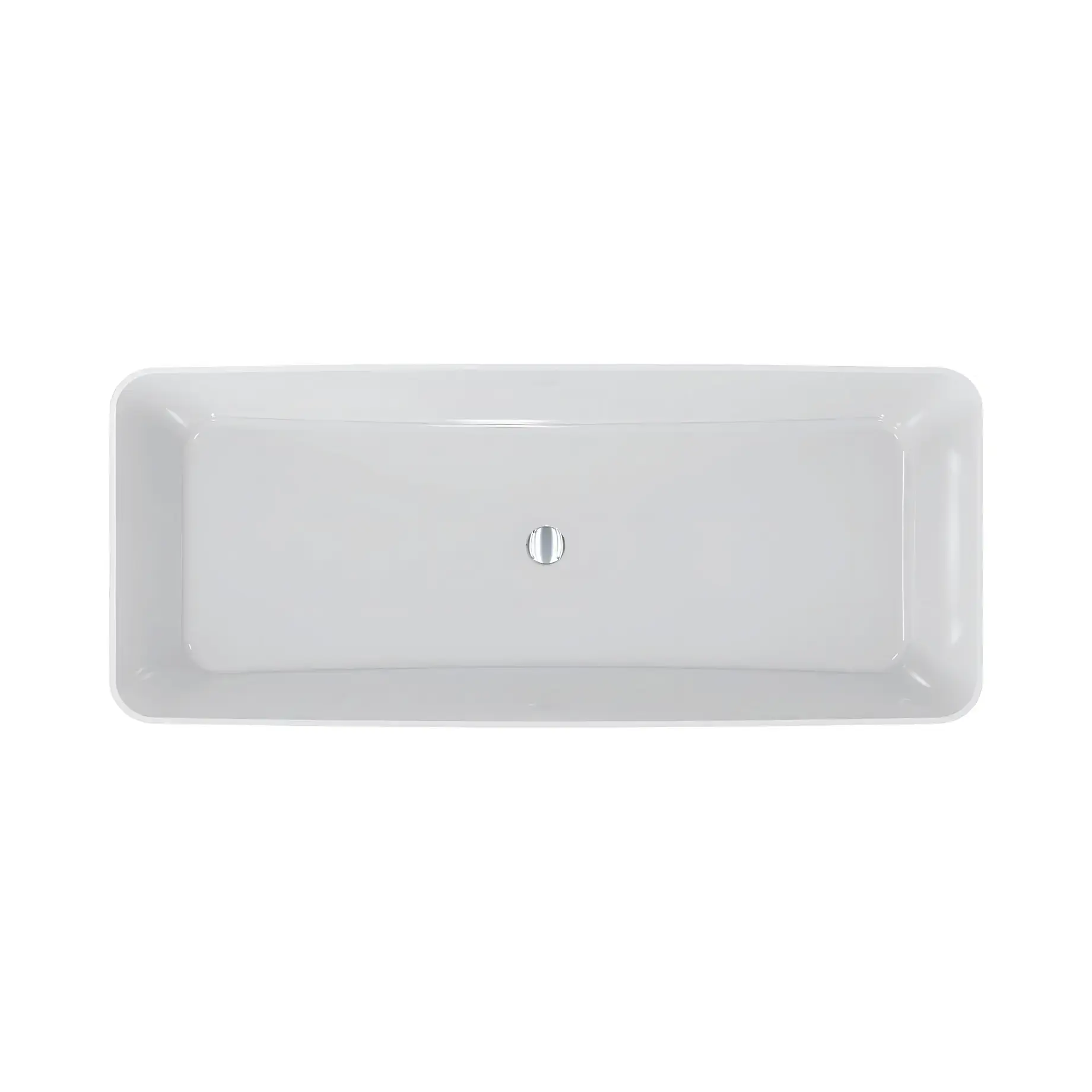 Ванна Bonita Виробник 0000265 White Glossy 180 х 75.5 см — ракурс 3/4