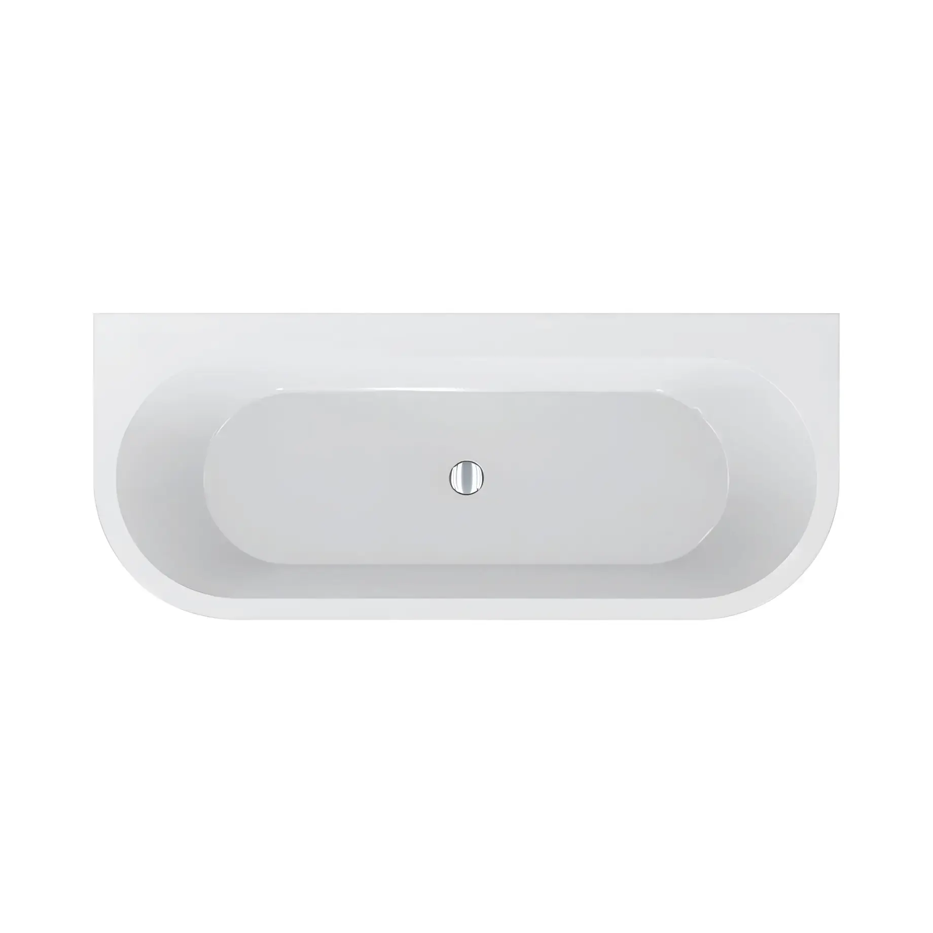 Ванна Albenia Виробник 0000595 White Glossy 170 х 70 см — ракурс 3/4