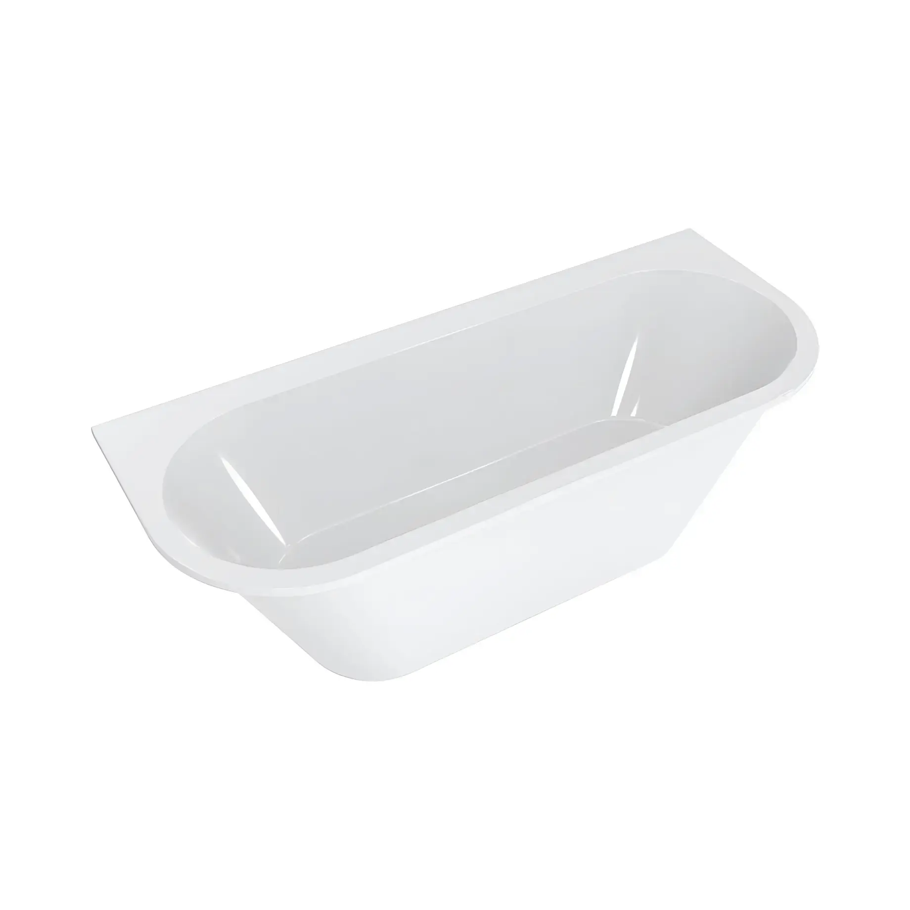 Ванна Albenia Виробник 0000595 White Glossy 170 х 70 см — вид ззаду
