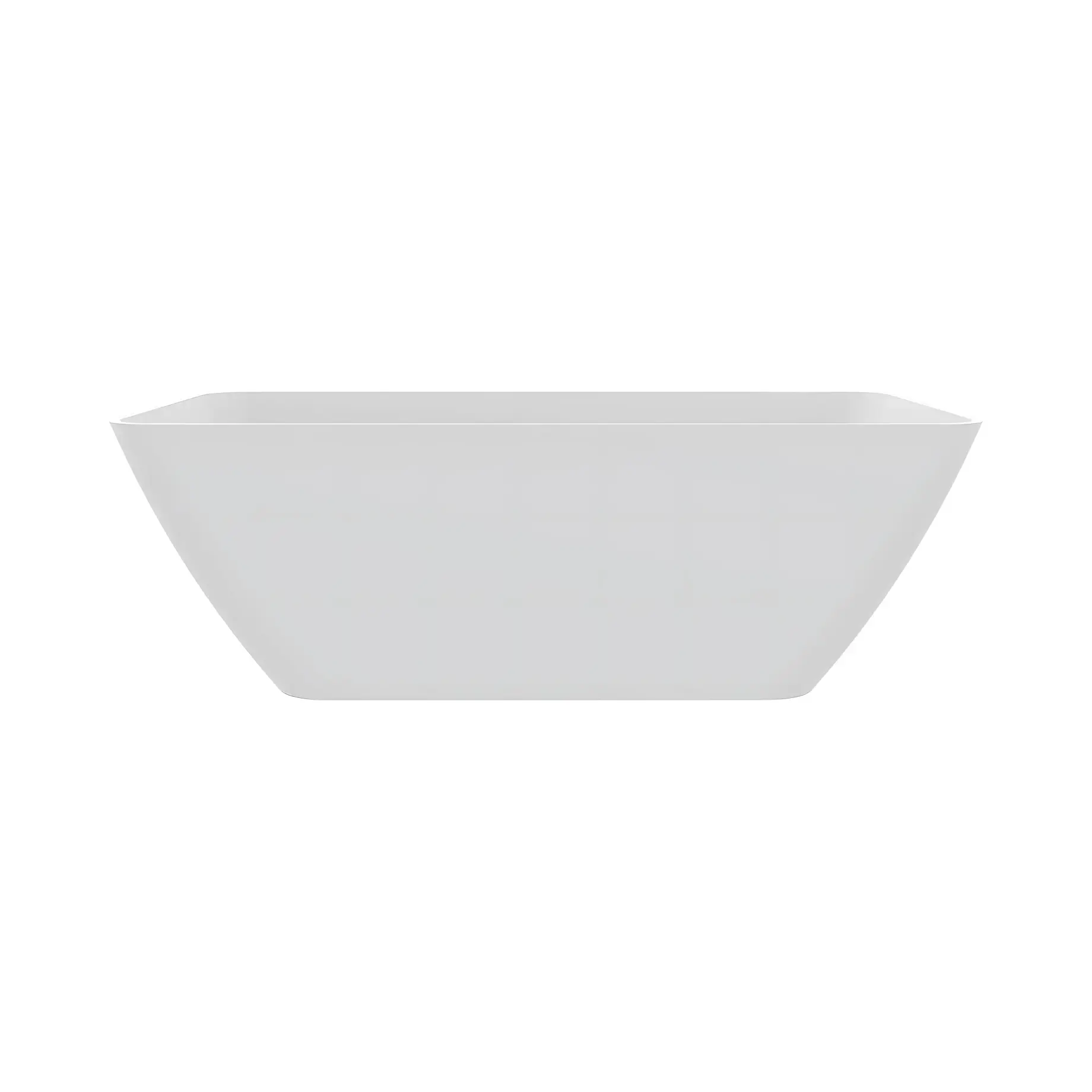 Ванна Island Miraggio 0000601 White Glossy 169 х 80 см — вид на білому тлі