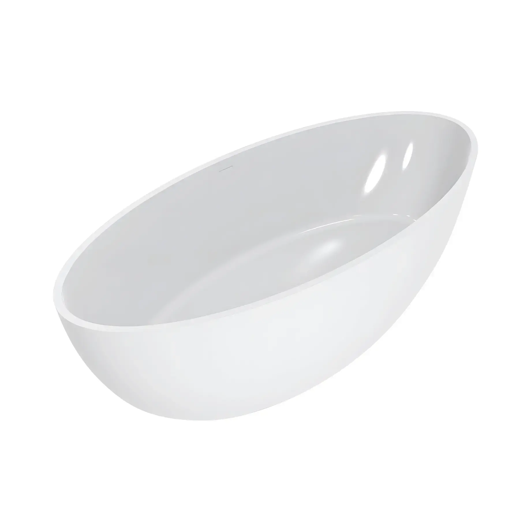 Ванна Madonna Виробник 0000737 White Glossy 180 х 80 см — бічний ракурс