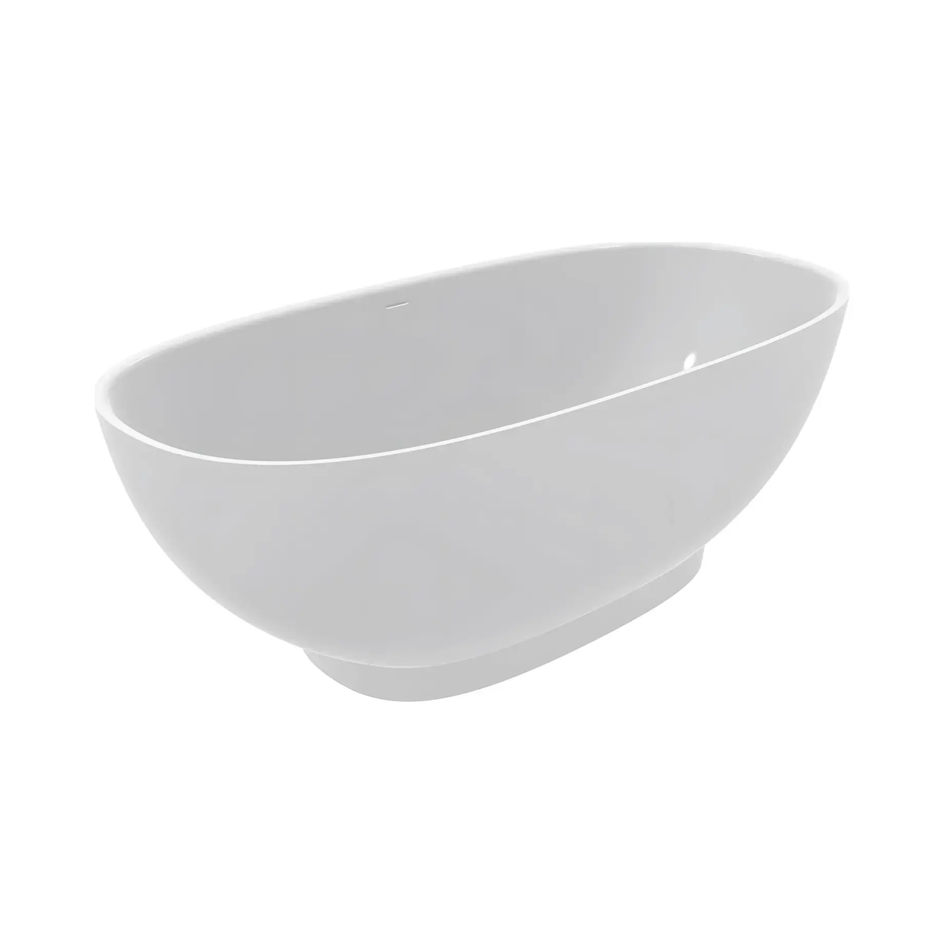Ванна Brave New Виробник 0001515 White Glossy 155.5 х 74 см — бічний ракурс