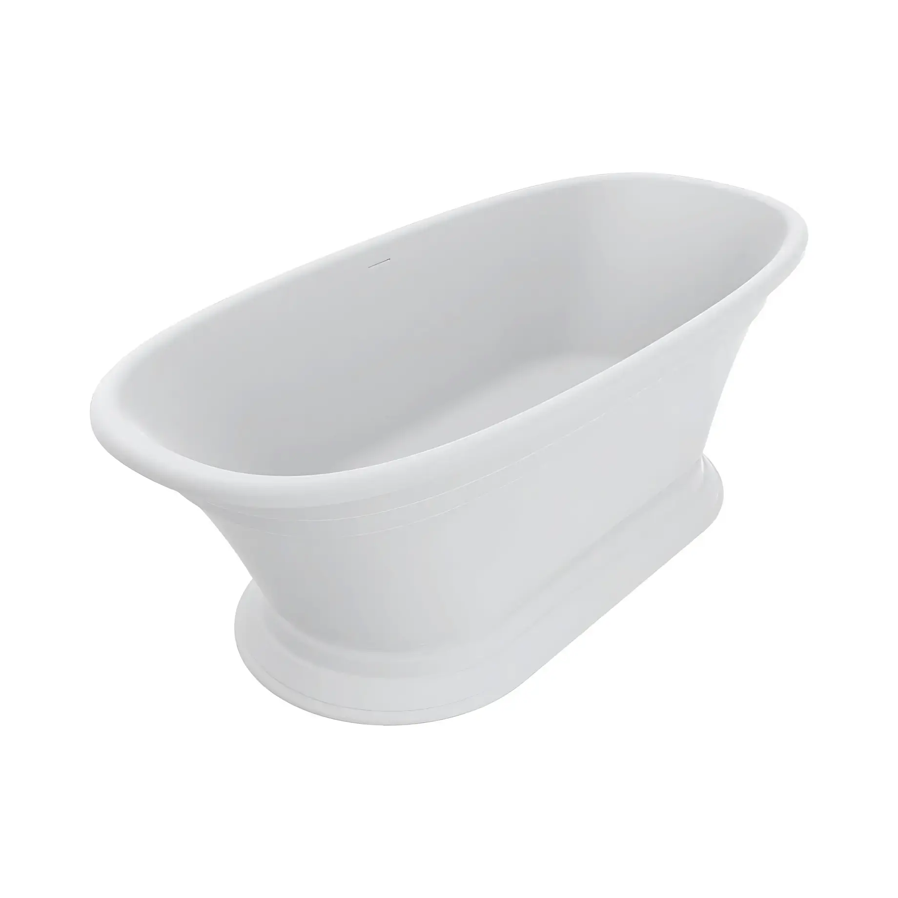 Ванна Anastasia Виробник 69125623 White Matt 175 х 80 см — ракурс 3/4