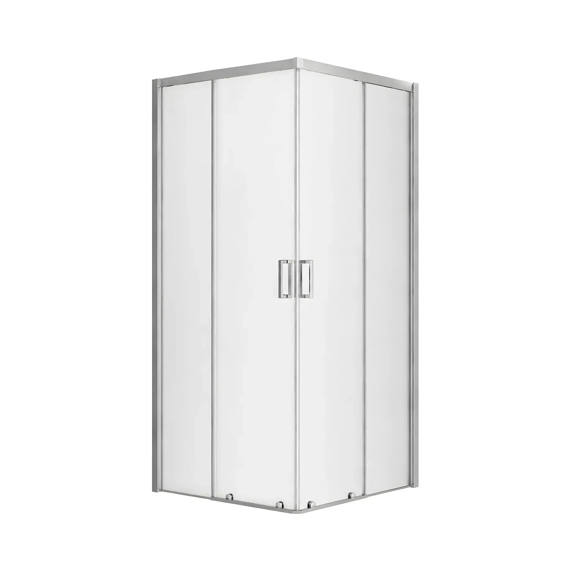 Душевая кабина Suvia 2D R55 New Trendy K-5121 White Alpin 80 х 80 х 190 см — вид на белом фоне