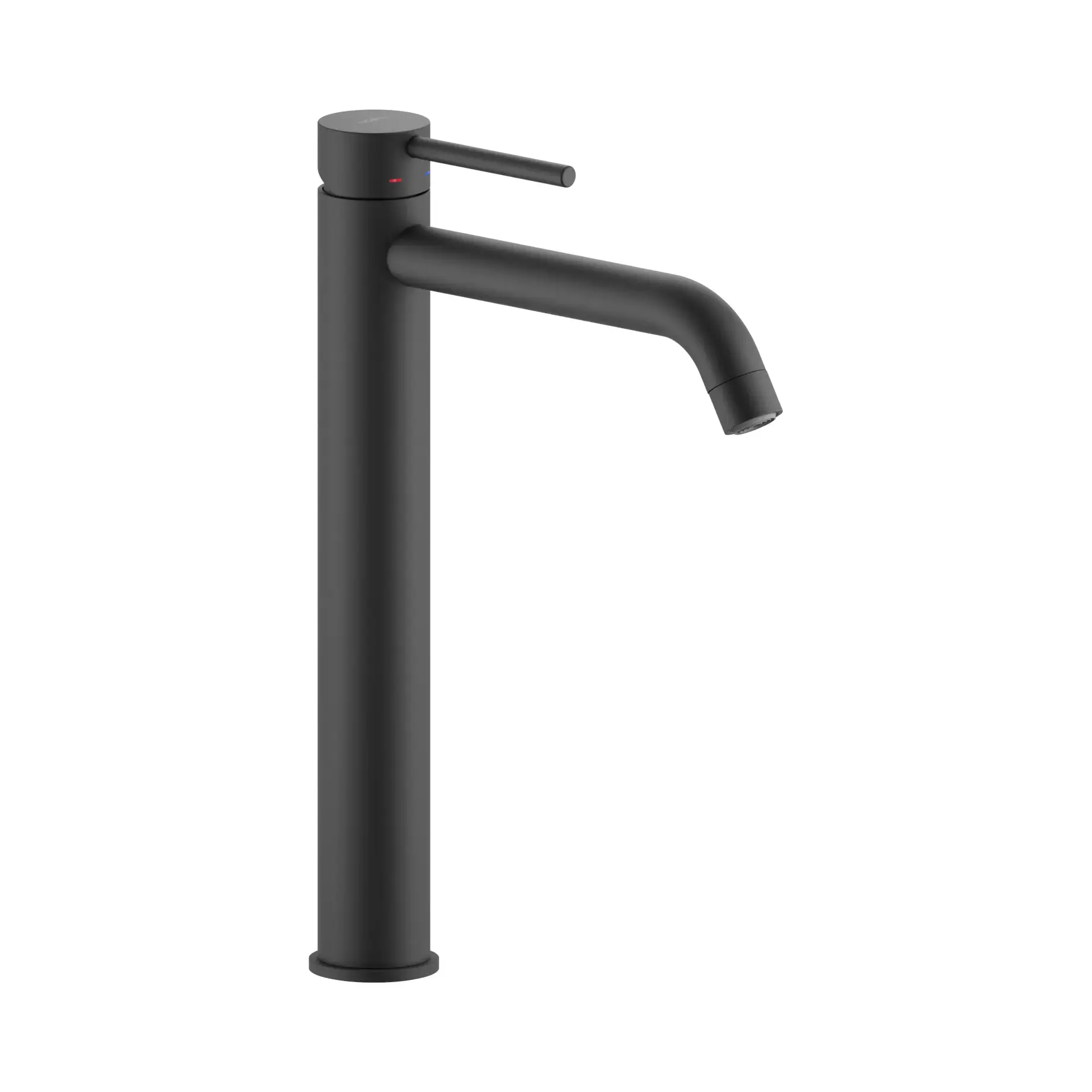 Смеситель для умывальника Live Nobili LV00128BM Velvet Black — вид на белом фоне