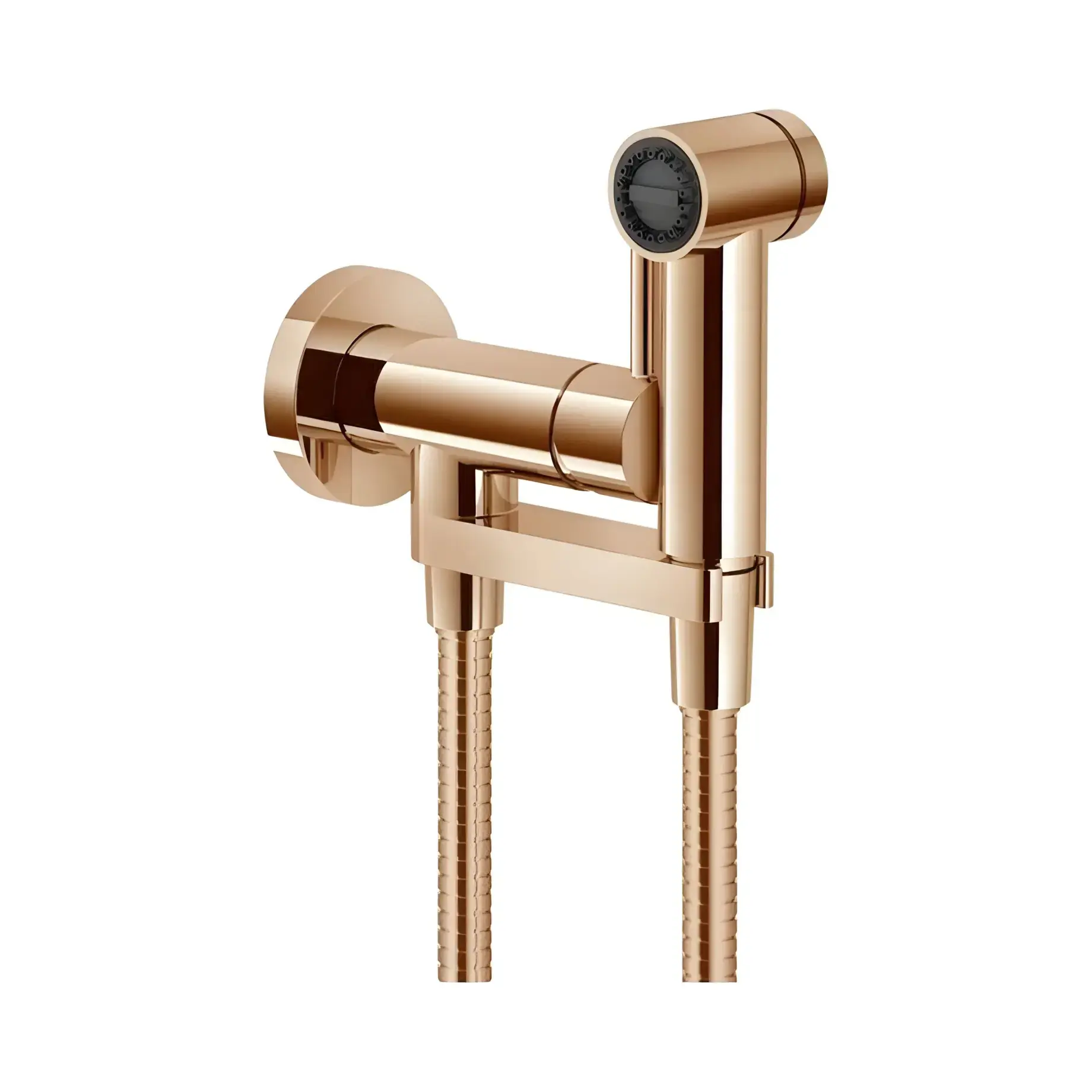Гигиенический душ Sanitary Fittings Nobili AV00600RCP Red Canyon PVD — вид на белом фоне