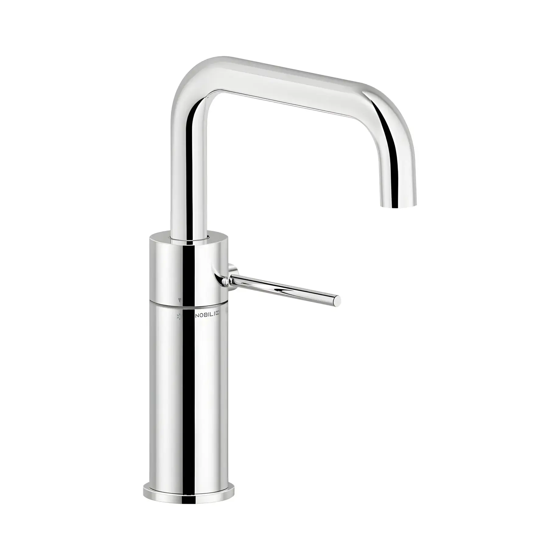 Смеситель для умывальника Velis Nobili VE125118/2CR Chrome — вид на белом фоне