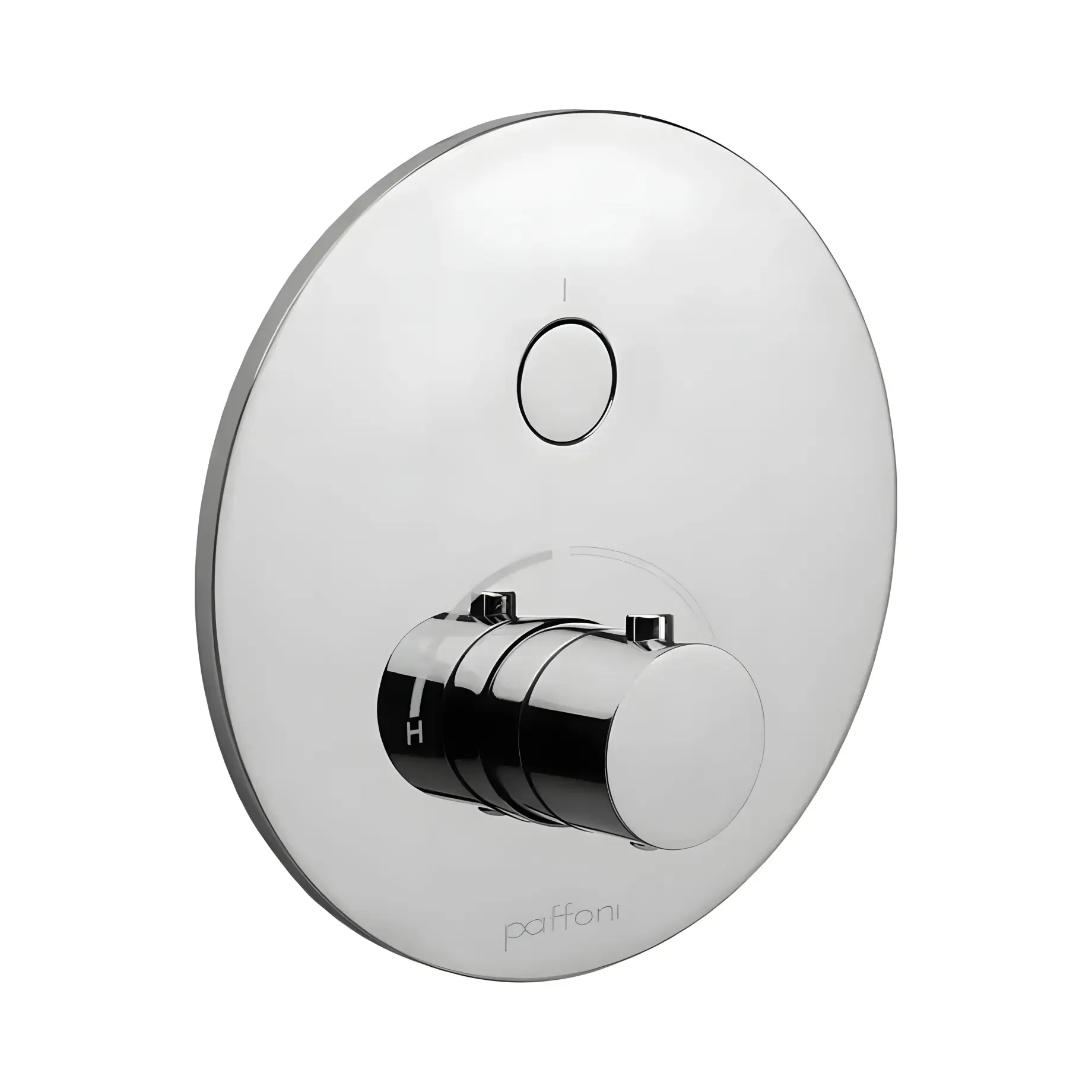 Змішувач для ванни та душу  Compact Box Paffoni CPM013CR Chrome — вид на білому тлі