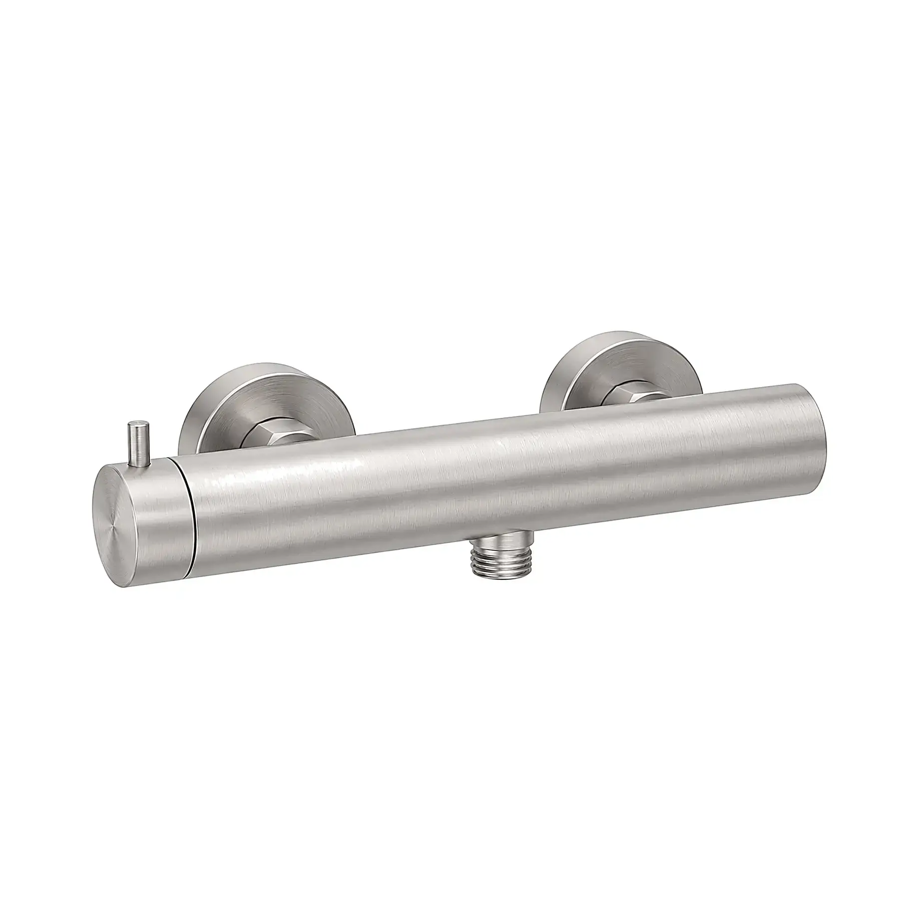 Змішувач для душу Inox Tech Paffoni INOX168AC Stainless Steel — вид на білому тлі