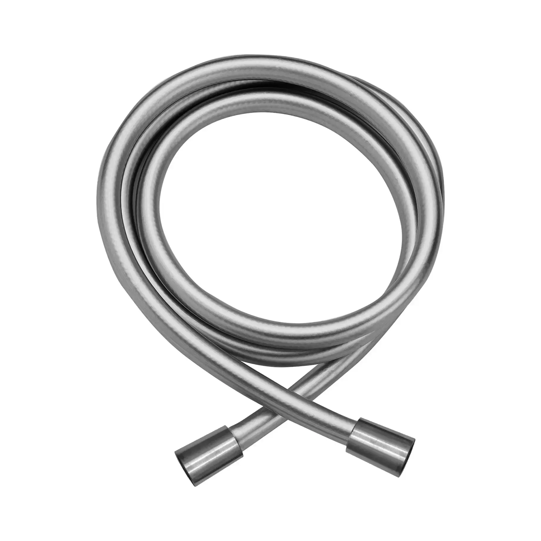Шланг для душу 1,5 м Inox Tech Paffoni ZFLO085AC — вид на білому тлі
