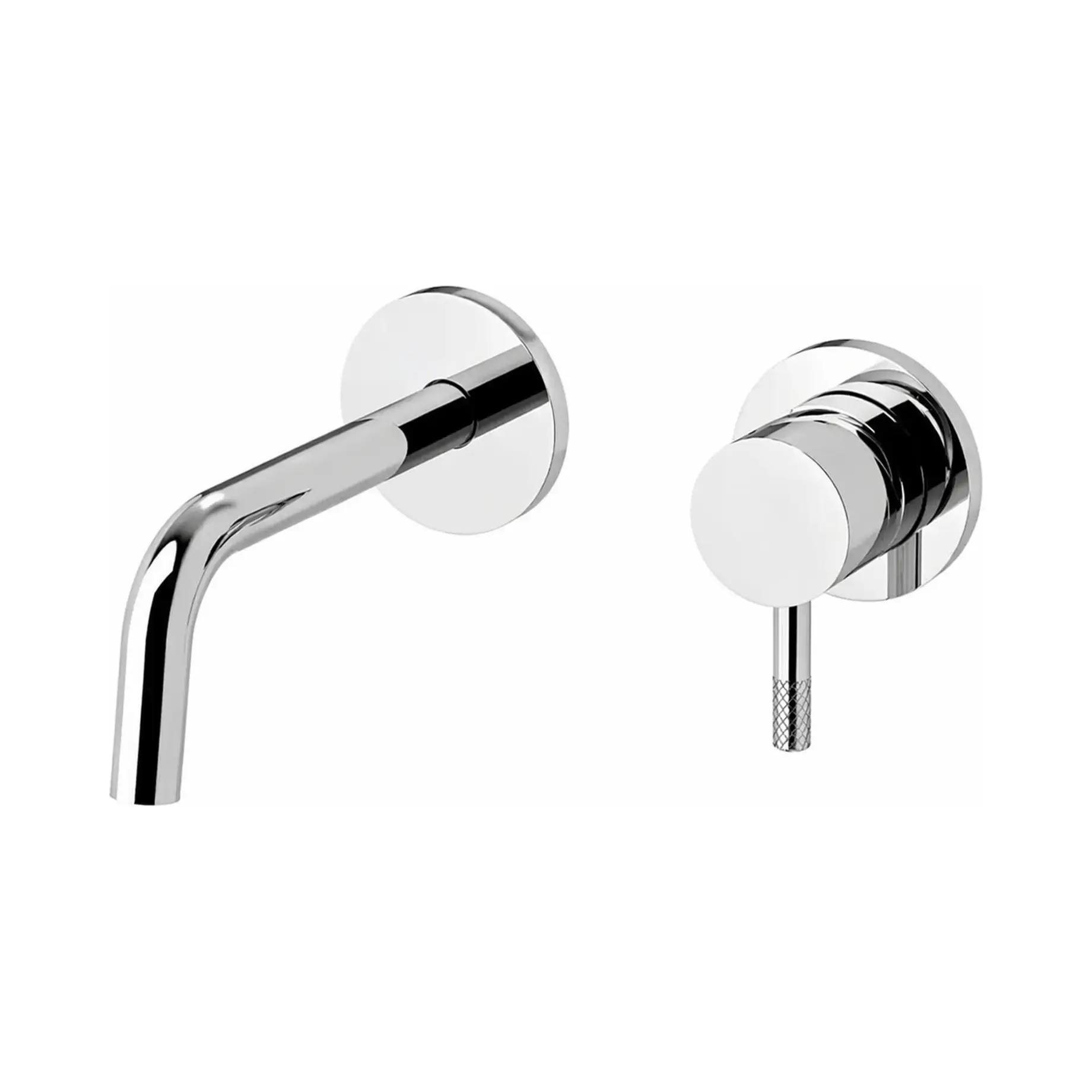 Змішувач для раковини настіниий JOLLY вилив 175 мм Paffoni JL006CR70 Chrome — вид на білому тлі