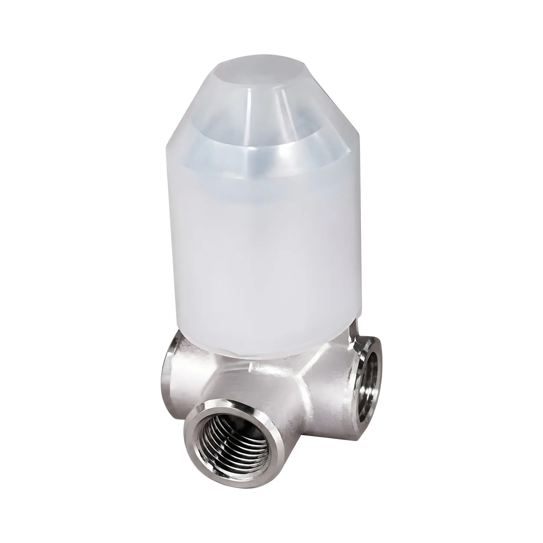 Змішувач для раковини Light Paffoni LIG007MG70 Mercury Grey — вид спереду