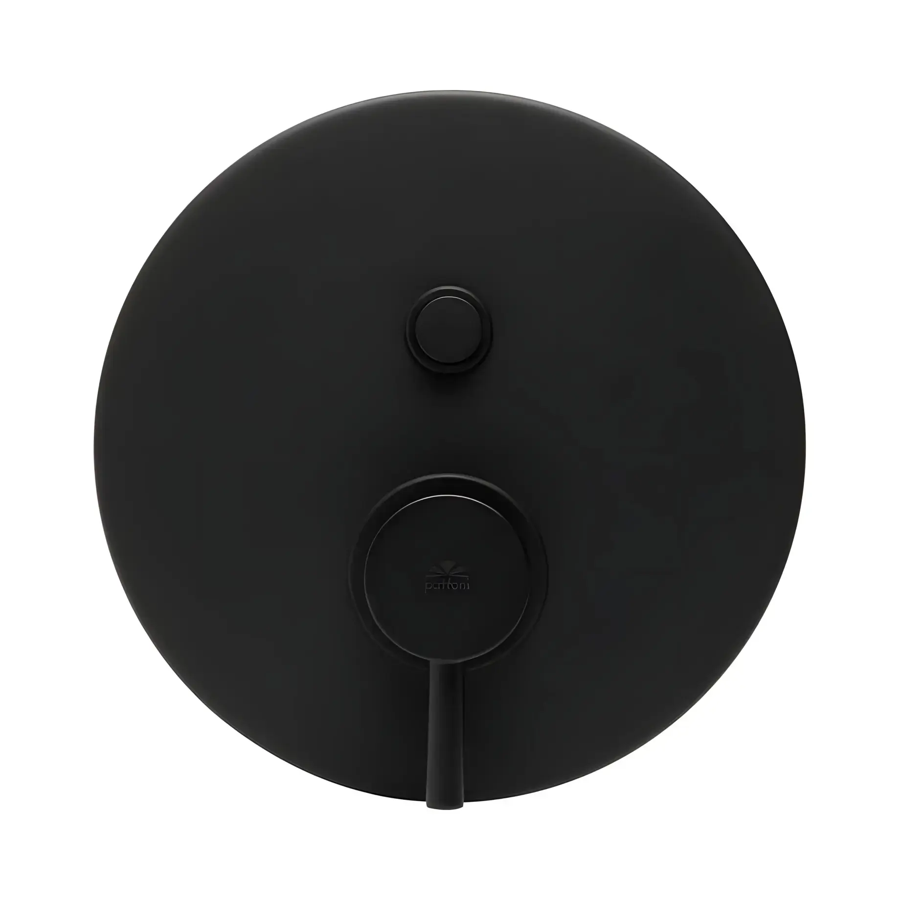Змішувач для душу  Light Paffoni LIG015NO Matt Black — бічний ракурс